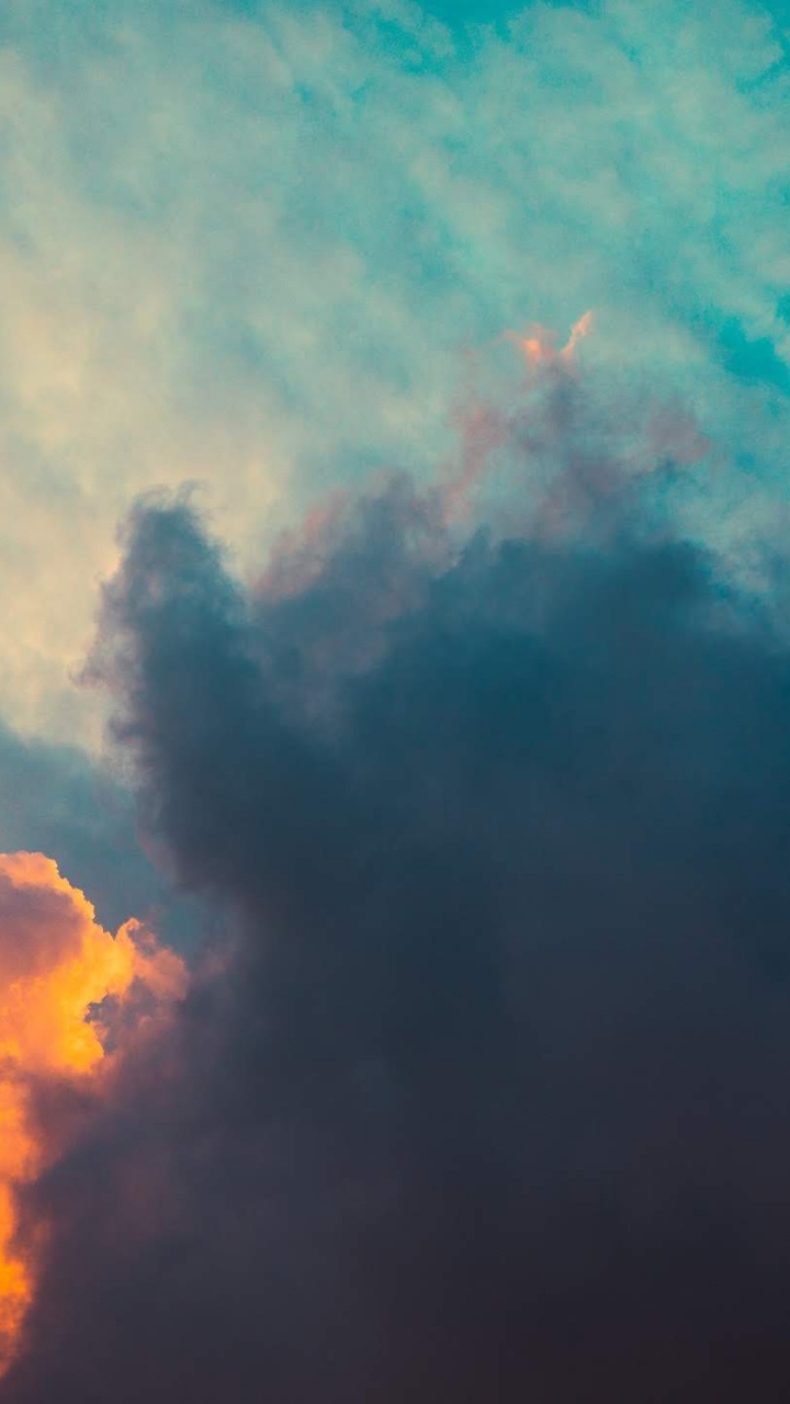 Обои LineageOS, линия 15 1, андроид, укоренение, природа в разрешении 720x1280