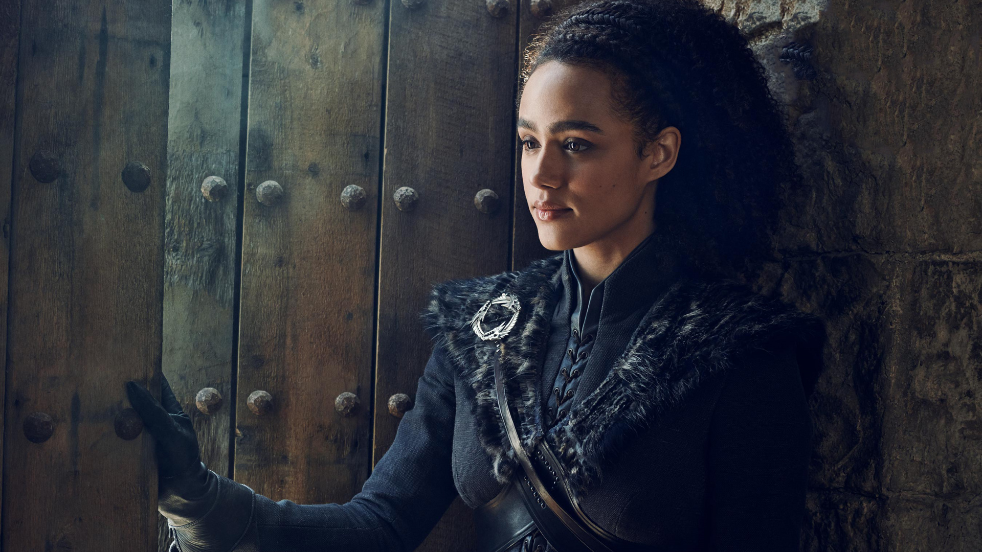 Обои Игра престолов, Миссандея, Натали Эммануэль, дейенерис таргариен, Игра Престолов - 8 сезон в разрешении 1920x1080