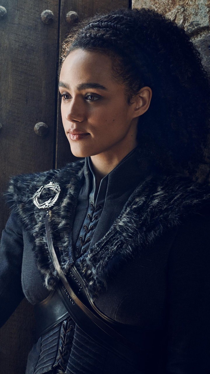 Обои Игра престолов, Миссандея, Натали Эммануэль, дейенерис таргариен, Игра Престолов - 8 сезон в разрешении 720x1280