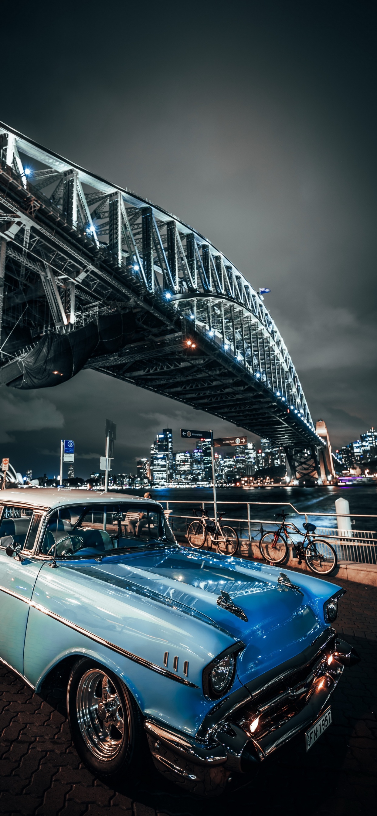 Обои легковые автомобили, Шевроле, классический автомобиль, старинная машина, Олдсмобил в разрешении 1242x2688