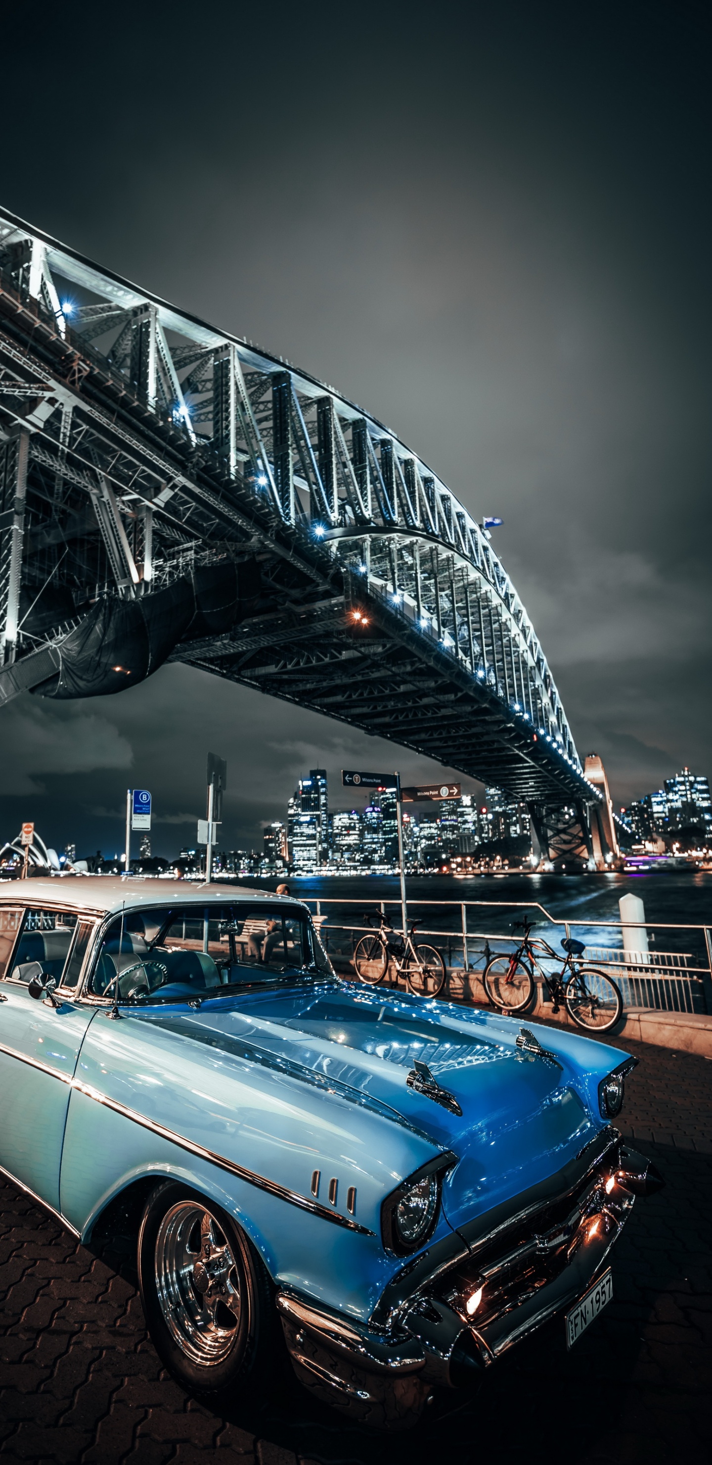 Обои легковые автомобили, Шевроле, классический автомобиль, старинная машина, Олдсмобил в разрешении 1440x2960