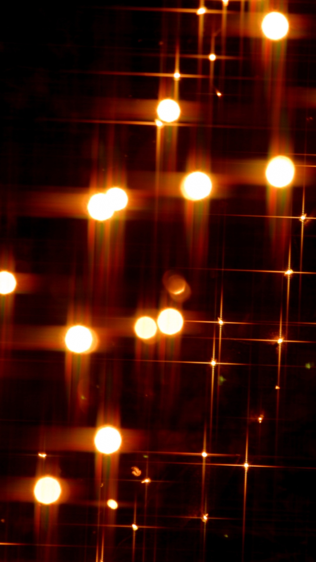 Обои ночь, векторная графика, свет, освещение, уличный фонарь в разрешении 1080x1920