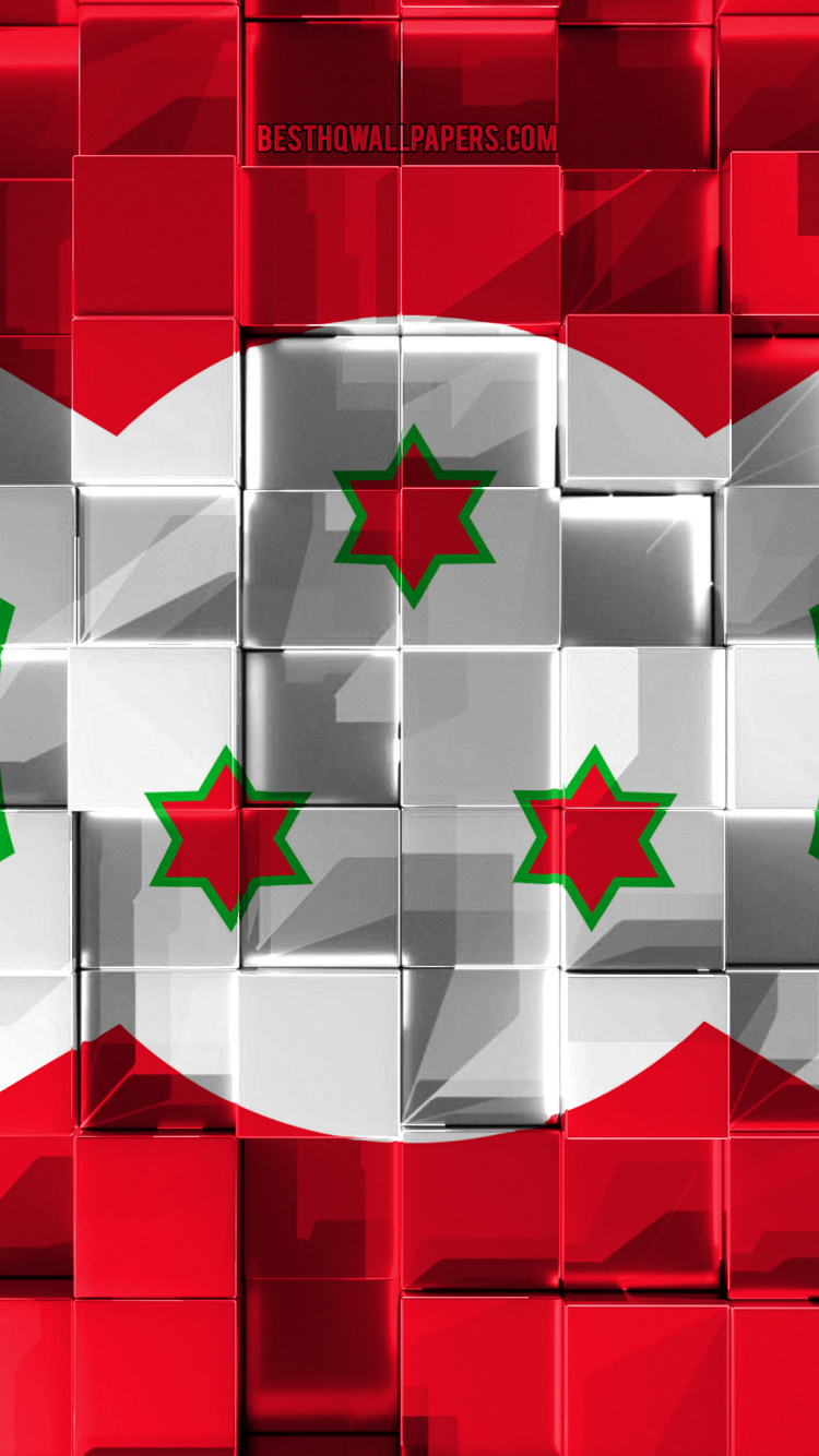 Обои флаг, Флаг Сомали, зеленый, красный цвет, симметрия в разрешении 750x1334