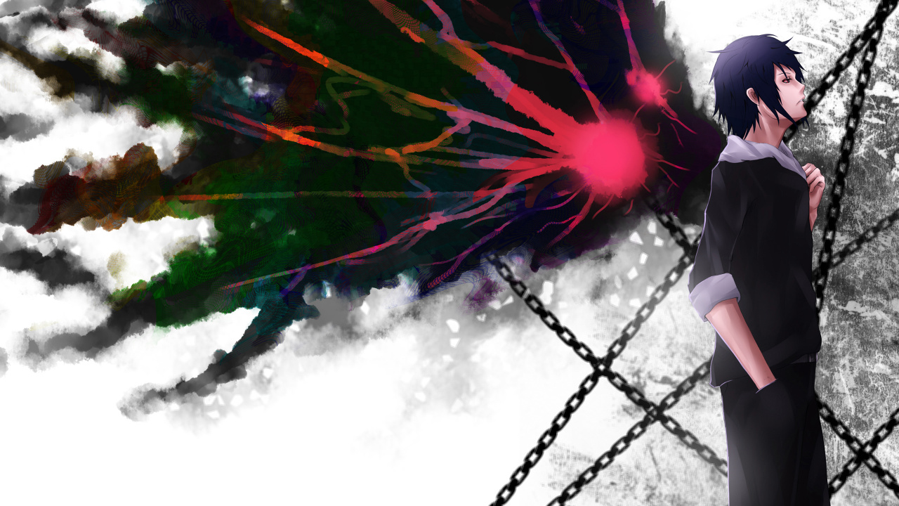 Обои Токио вурдалак, аниме, монстр, Киришима Тоука, чудовище в разрешении 1280x720