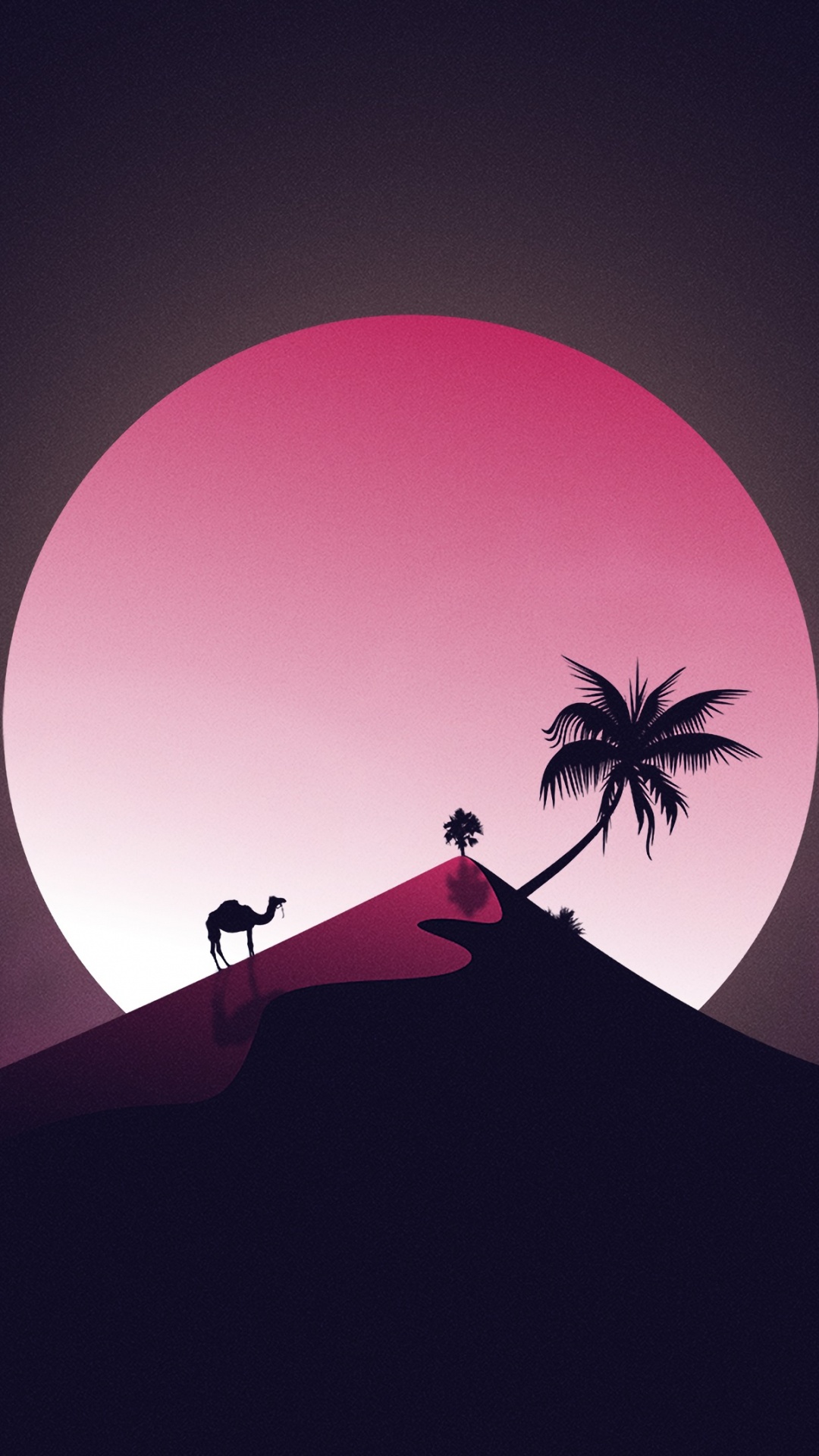 Обои розовый, красный цвет, свет, дерево, пурпурный цвет в разрешении 1080x1920