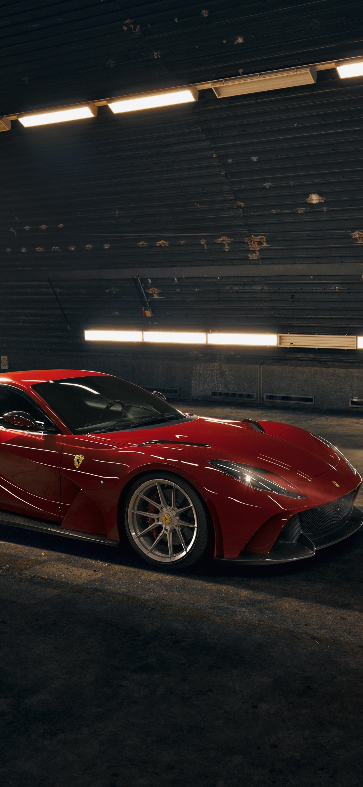 Обои Феррари f12, Ferrari, Феррари 488, группы novitec, авто в разрешении 1242x2688