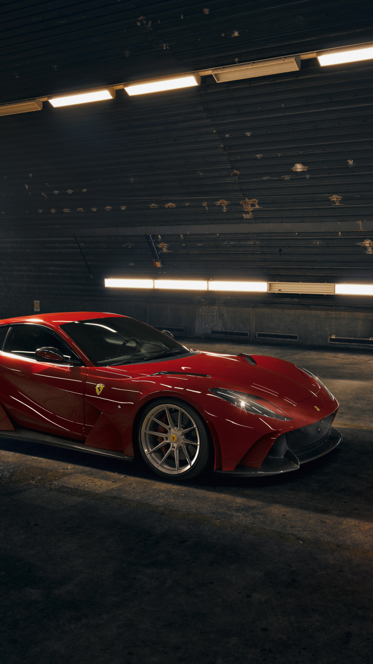 Обои Феррари f12, Ferrari, Феррари 488, группы novitec, авто в разрешении 750x1334