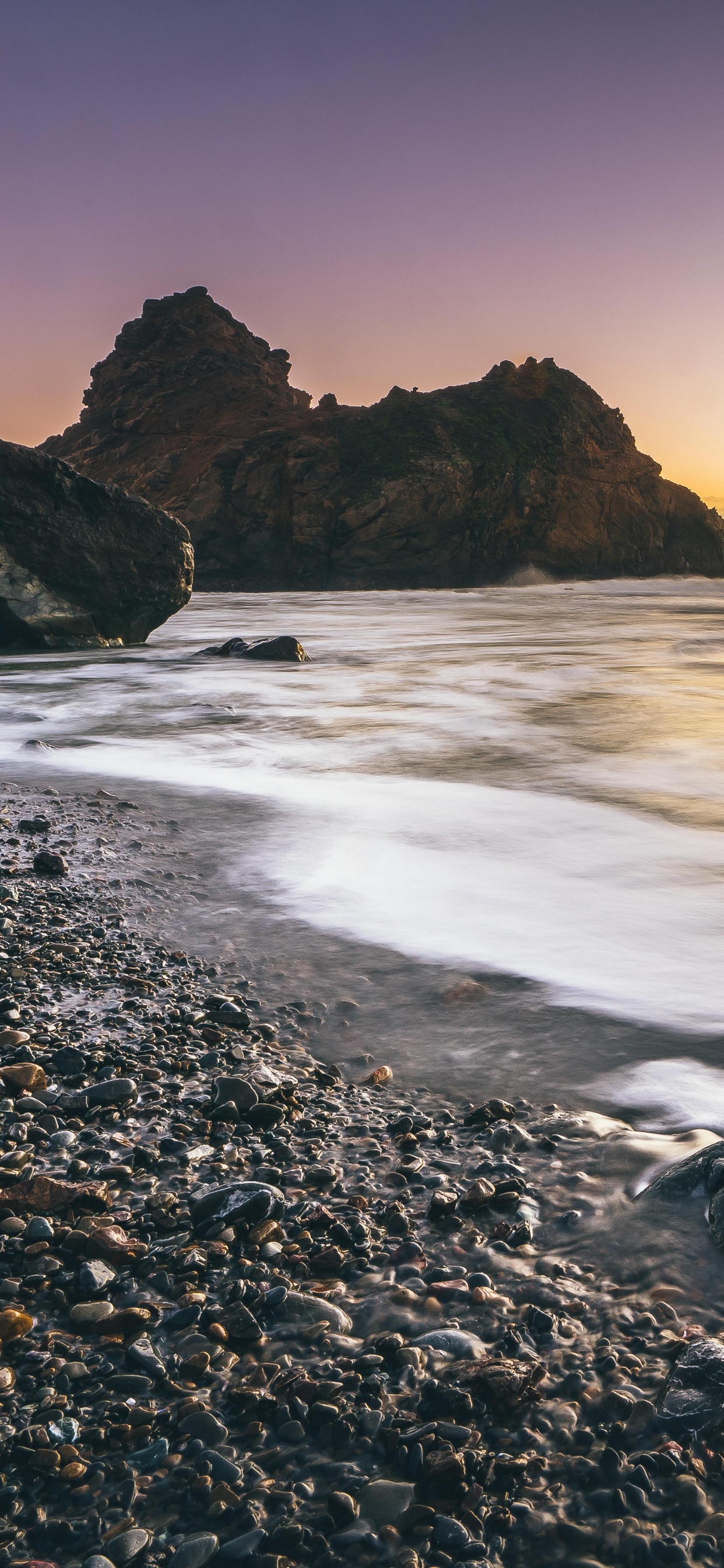 Обои море, берег, пляж, природа, побережье в разрешении 1242x2688