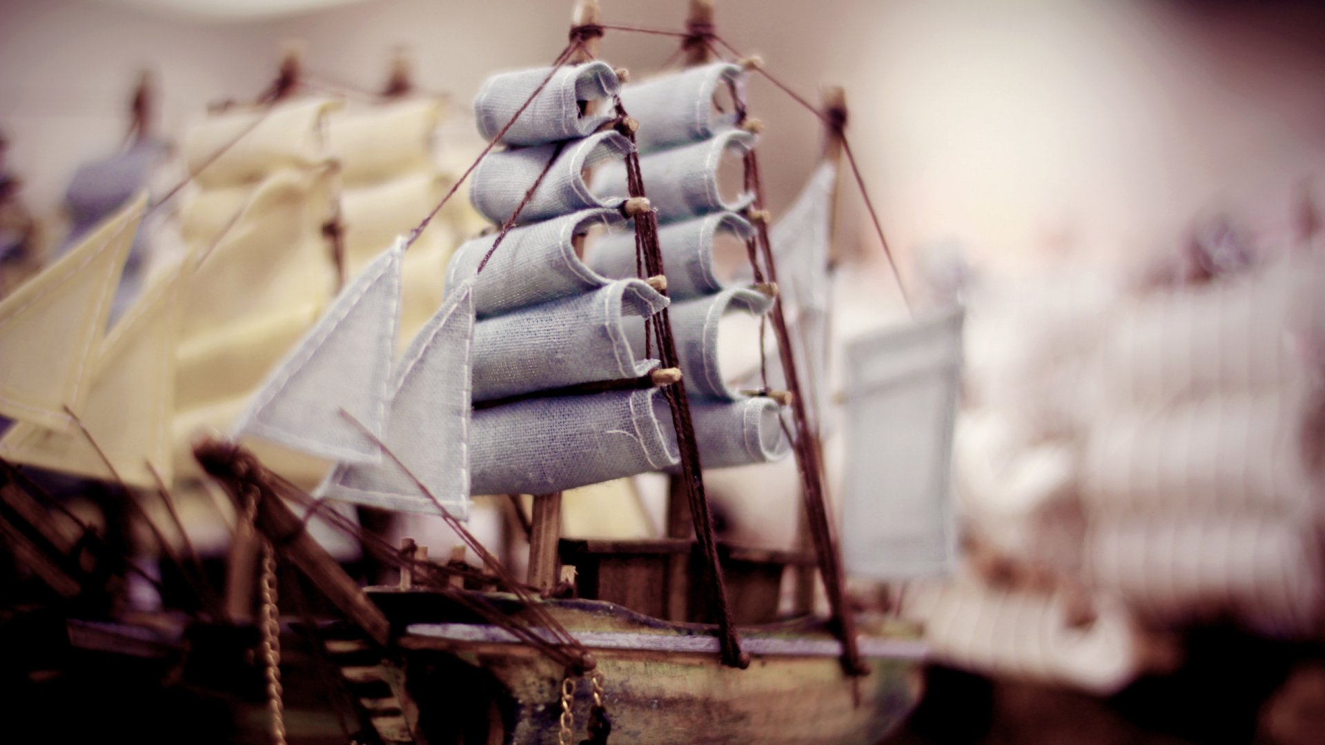 Обои парусник, клипер, галеон, каравелла, барк в разрешении 1920x1080