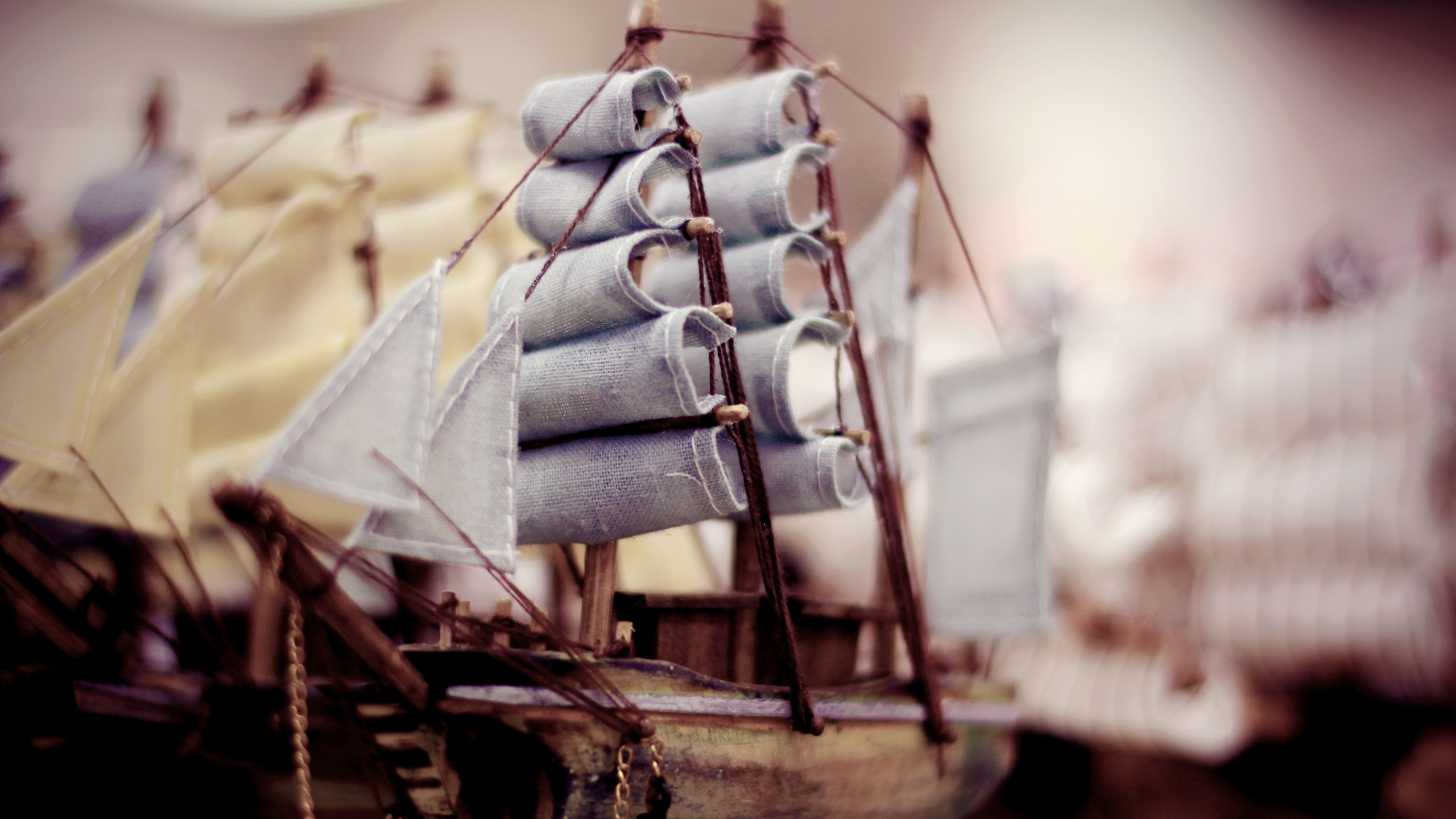 Обои парусник, клипер, галеон, каравелла, барк в разрешении 2560x1440