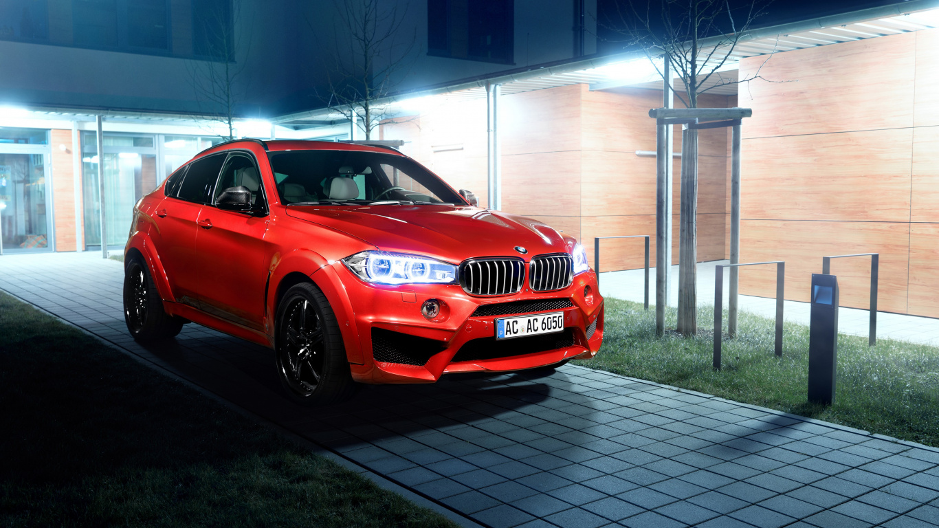 Обои Шнитцер mbw x6, БМВ х6 м, БМВ Х6 2018, легковые автомобили, bmw m3 в разрешении 1366x768