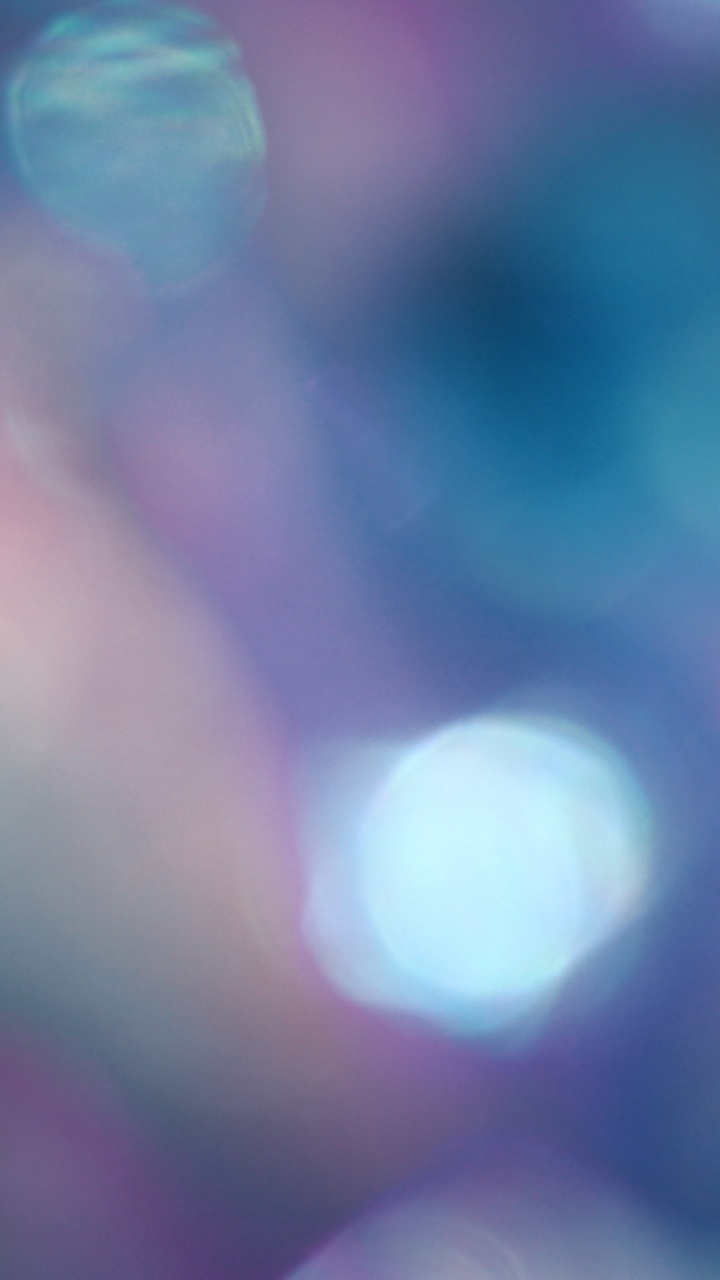 Обои блик, синий, свет, вспышка, макро в разрешении 720x1280