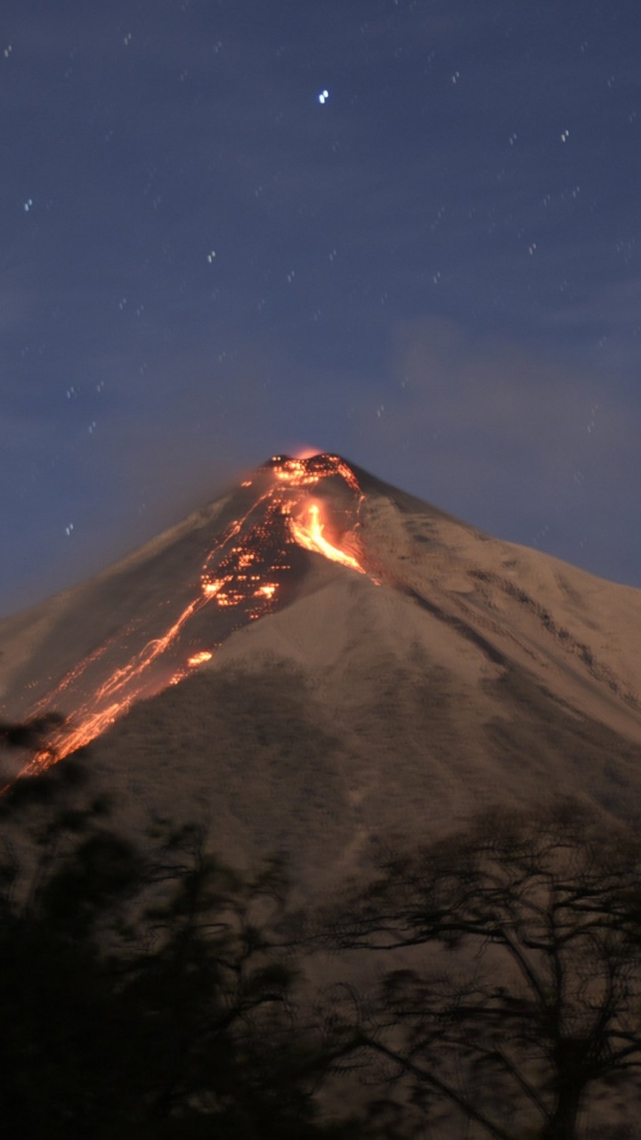 Обои стратовулкан, щитовой вулкан, вулкан, Гора Тамбора, гора в разрешении 720x1280