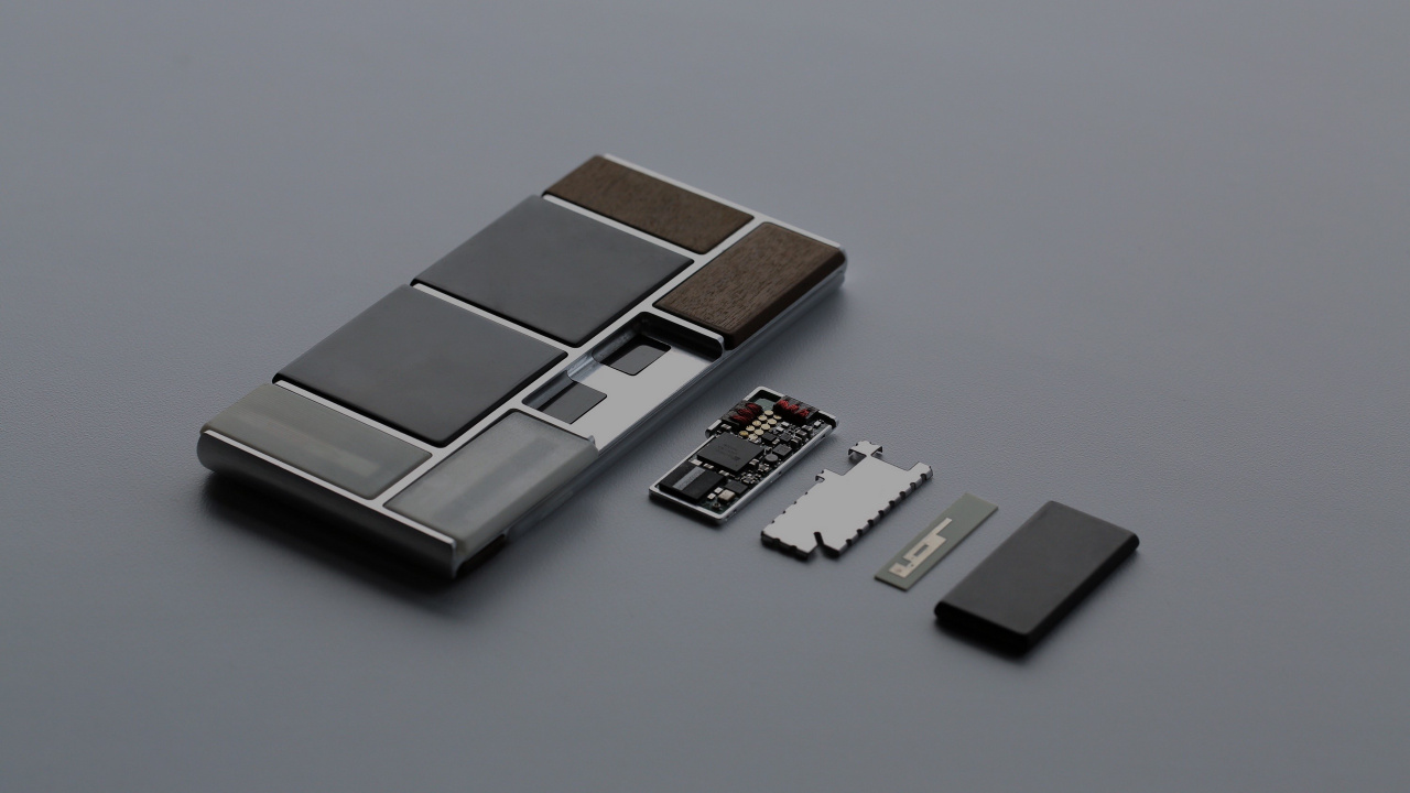 Обои Проект Ара, Модульный смартфон, смартфон, Google, технологии в разрешении 1280x720