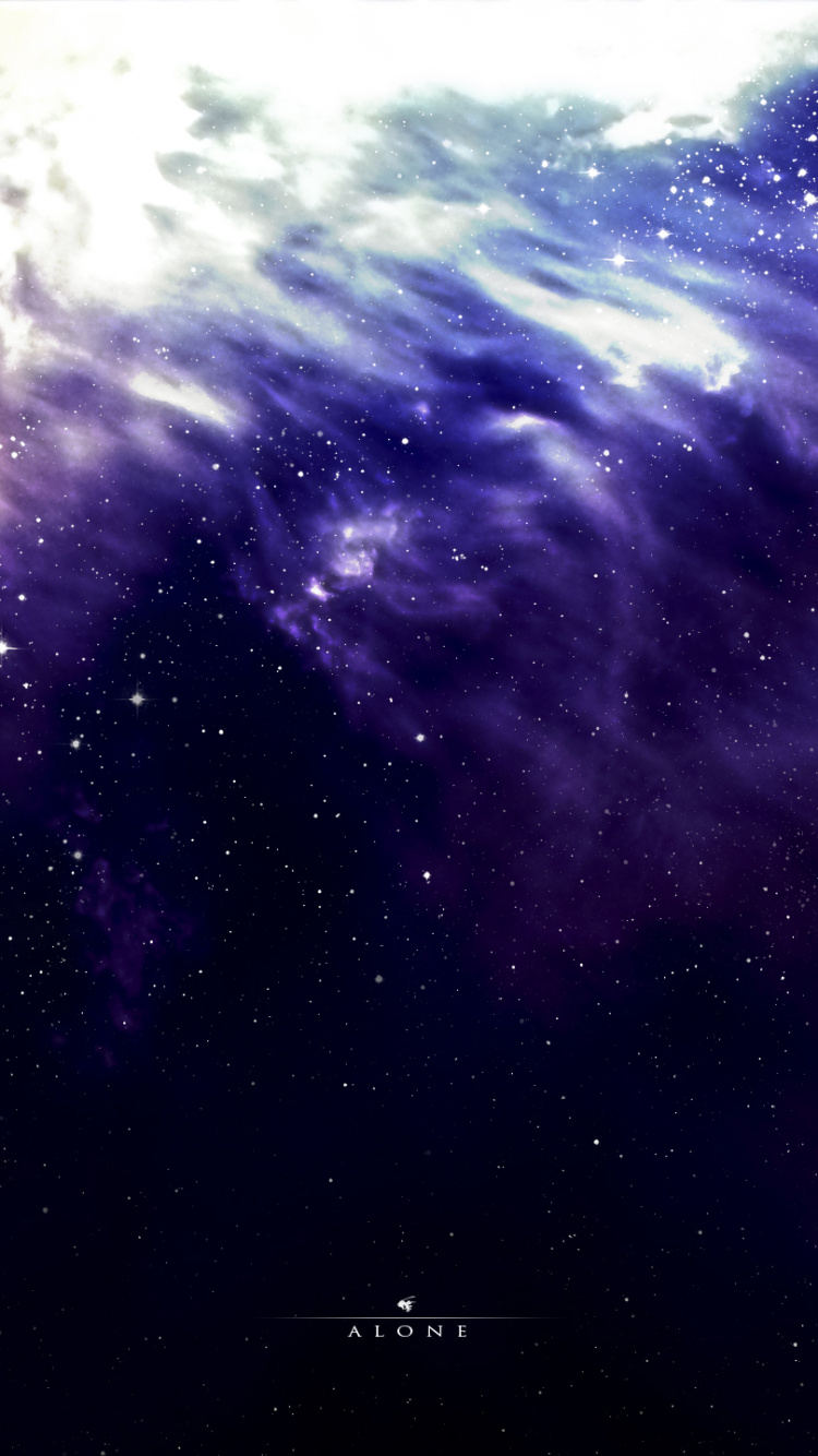 Обои космическое пространство, пурпур, астрономический объект, атмосфера, космос в разрешении 750x1334