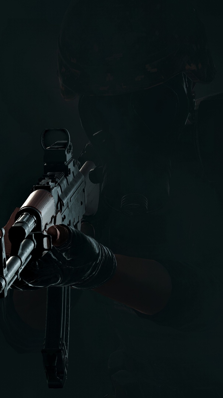 Обои темнота, космос, космический аппарат, анимация, Цифровой композитинг в разрешении 720x1280