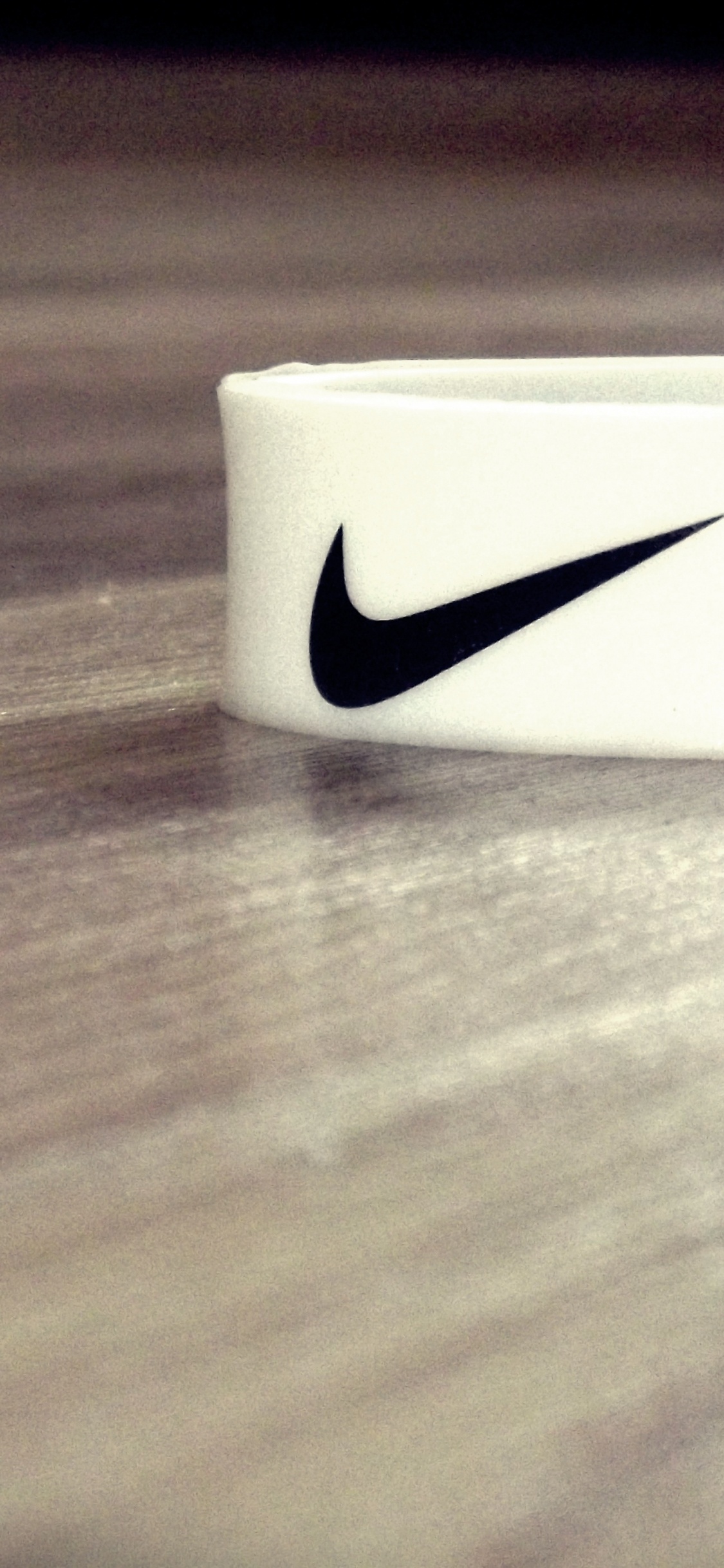 Обои лого, просто сделай это, nike, белые, текст в разрешении 1125x2436