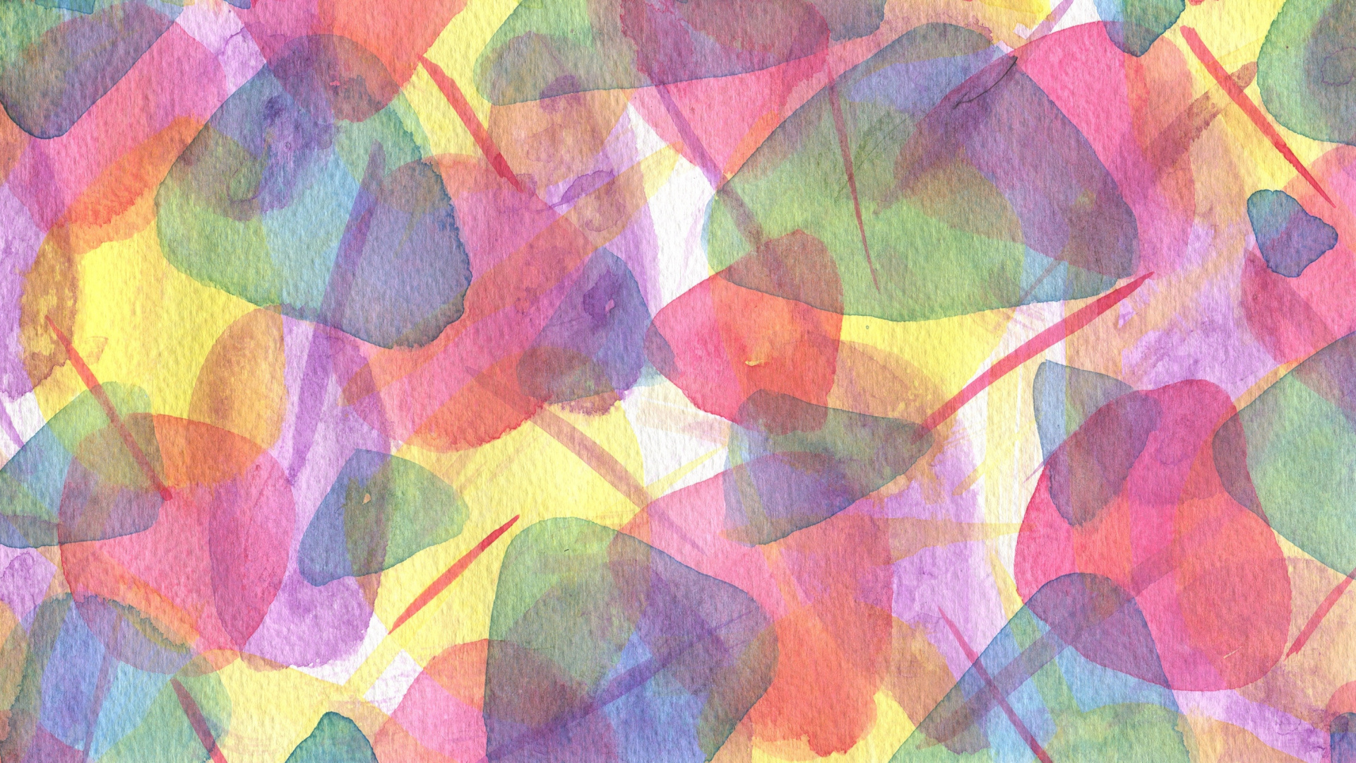 Обои акварельная живопись, живопись, арт, узор, акварельные краски в разрешении 1920x1080