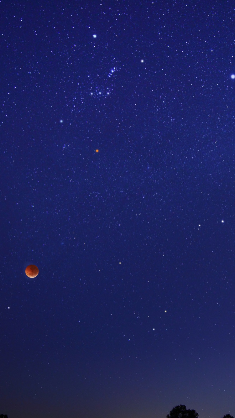 Обои астрономический объект, Астрономия, ночь, атмосфера, звезда в разрешении 750x1334