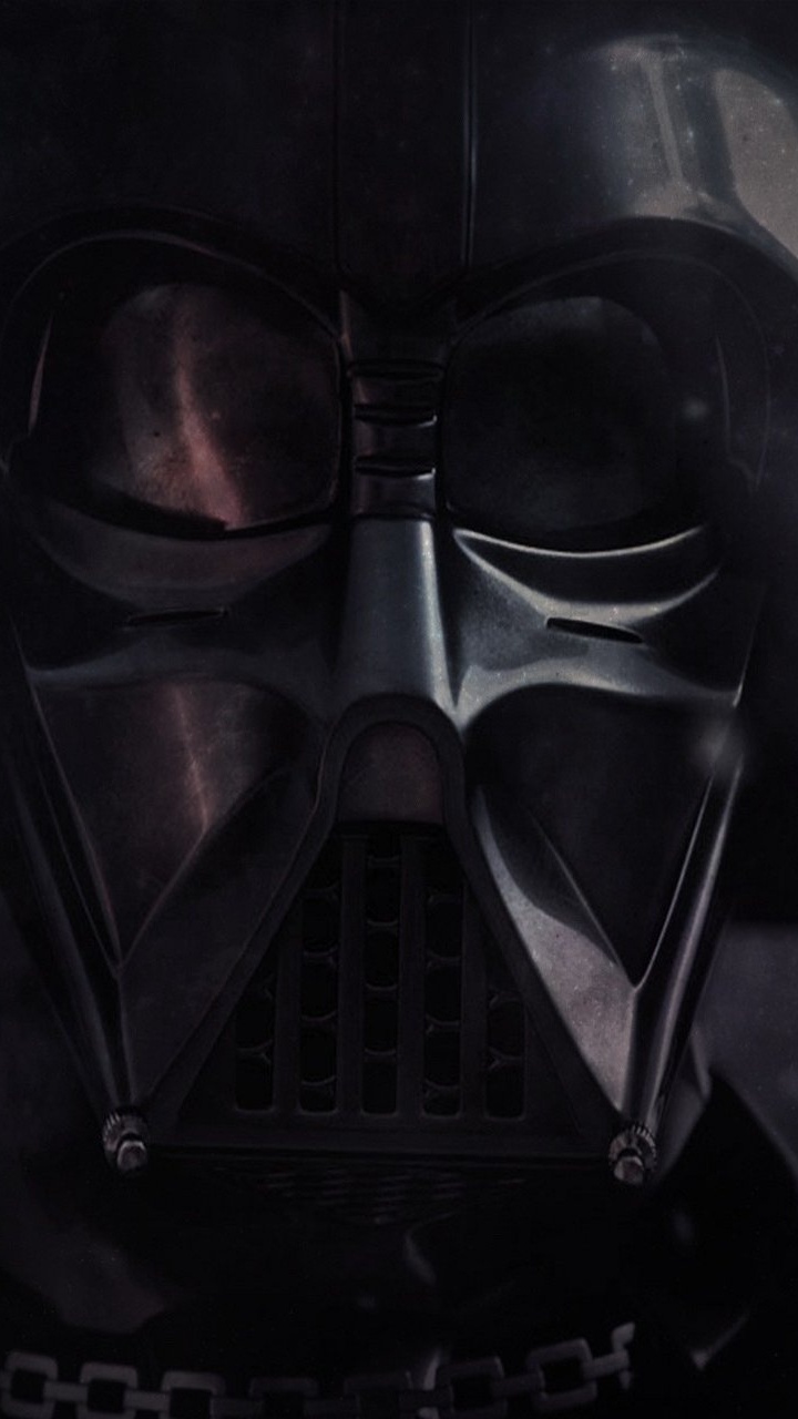 Обои темнота, Дарт, противогаз, фильм, звездные войны в разрешении 720x1280