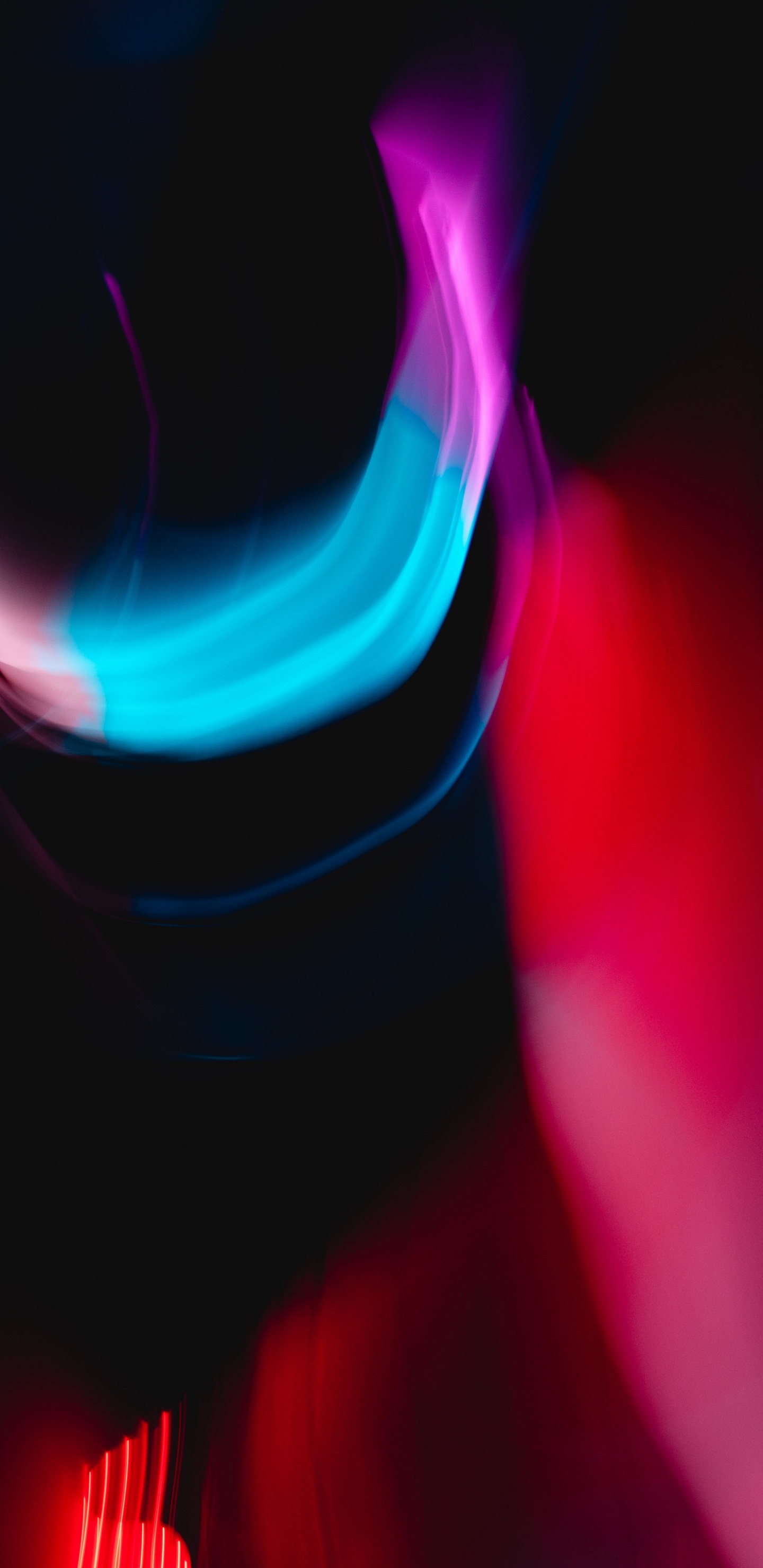 Обои графический дизайн, синий, свет, красный цвет, пурпурный цвет в разрешении 1440x2960