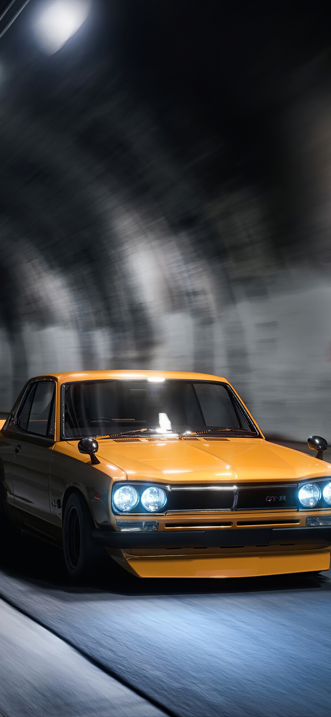 Обои катание, Король, фара, полный размер автомобиля, bmw в разрешении 1125x2436