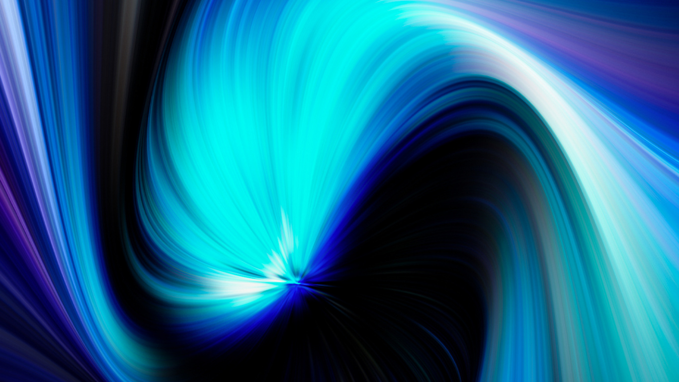 Обои фрактальное искусство, абстрактное искусство, арт, красочность, свет в разрешении 1366x768