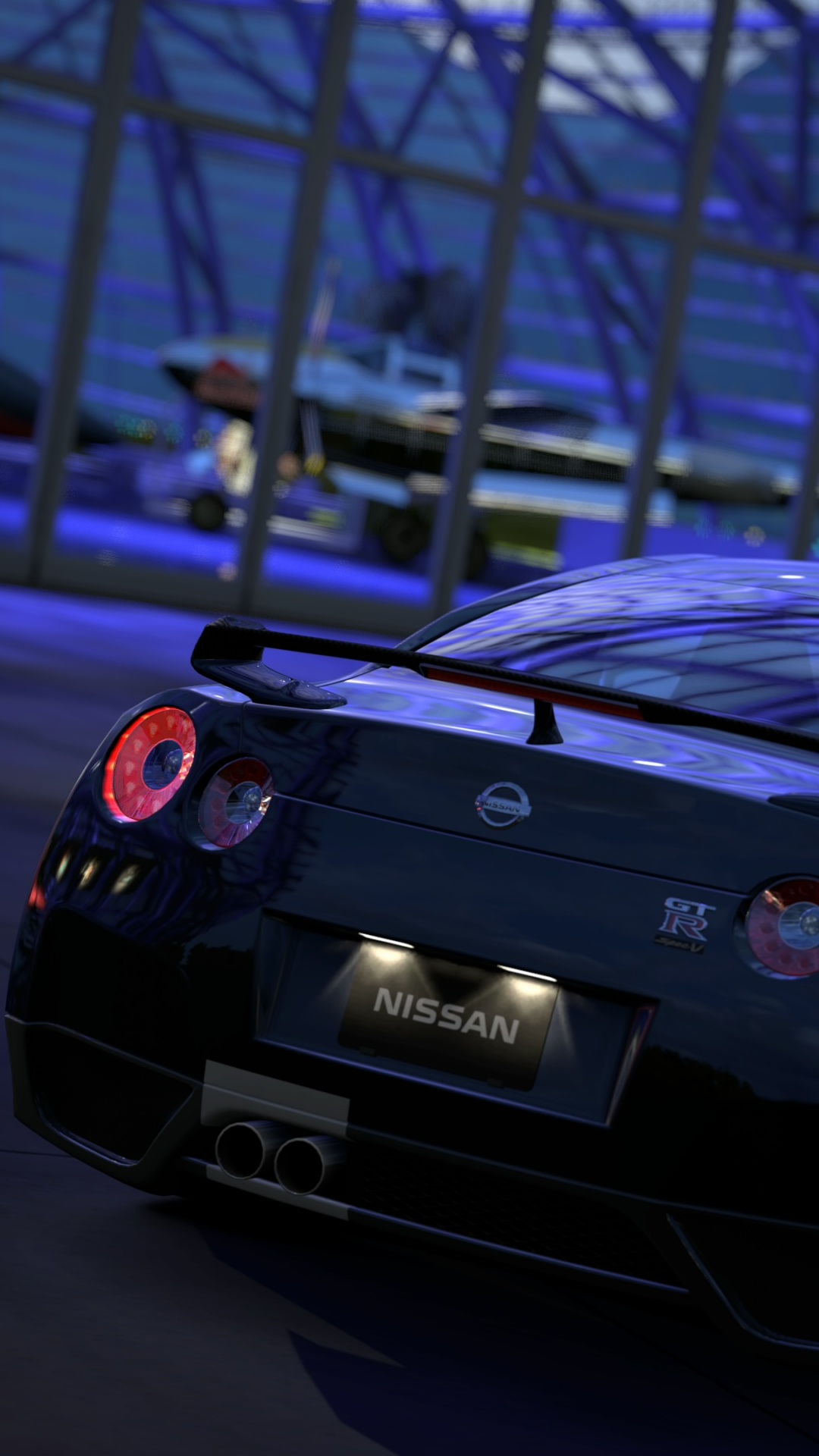 Обои nissan gt r, компактный автомобиль, авто, спорткар, суперкар в разрешении 1080x1920