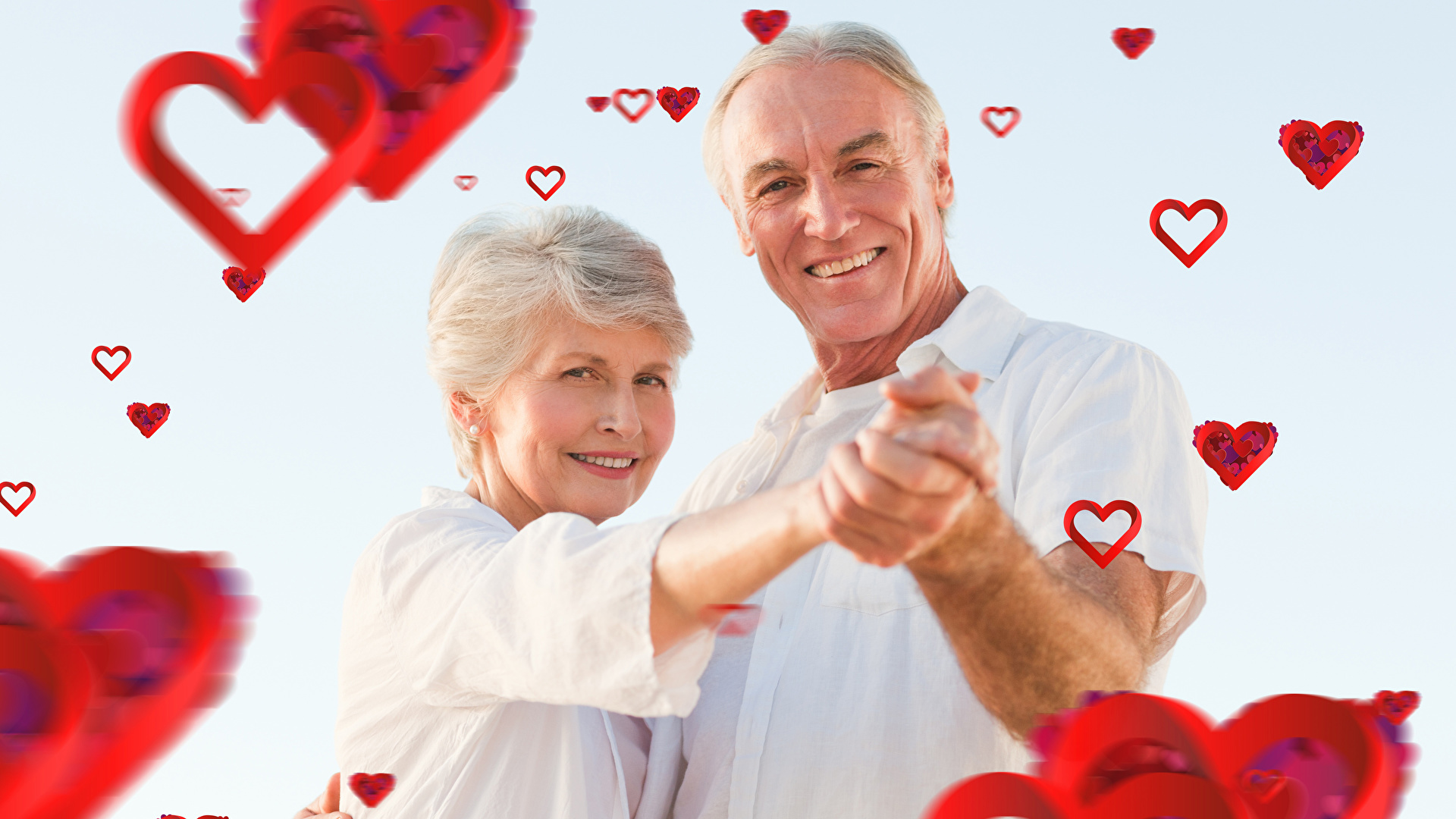 Обои сердце, День Святого Валентина, любовь, красный цвет, роман в разрешении 1920x1080