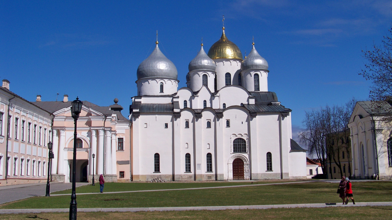 Обои собор, ориентир, здание, место поклонения, классическая архитектура в разрешении 1366x768