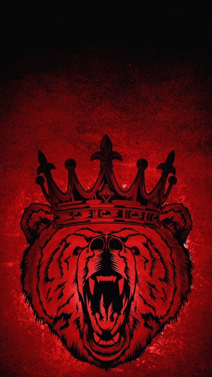 Обои темнота, красный цвет, арт, узор, симметрия в разрешении 720x1280