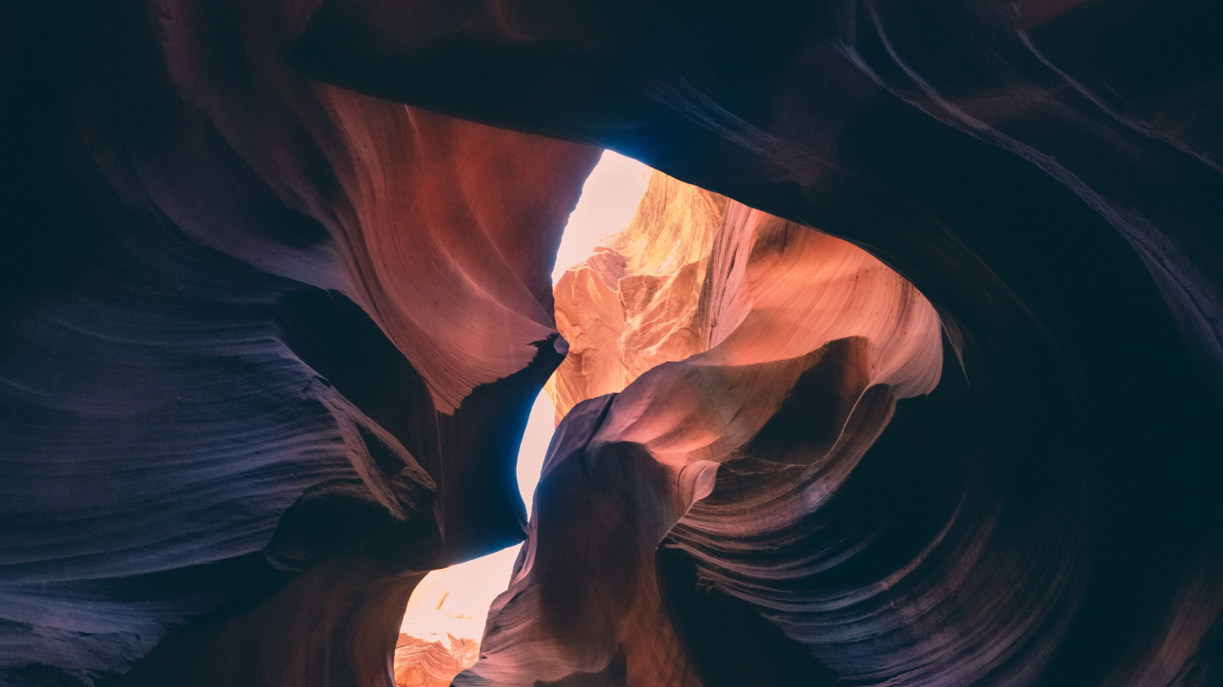 Обои небо, apple, геология, каньон, яблоко в разрешении 1366x768