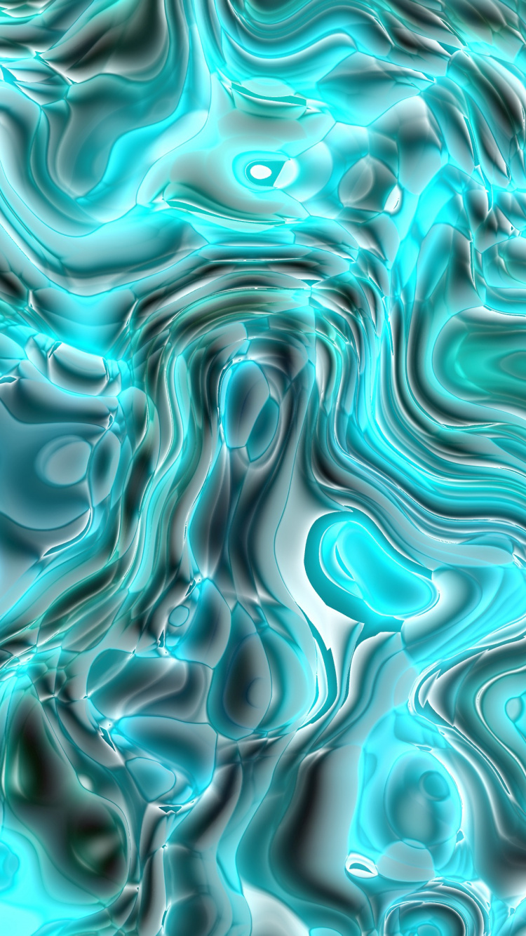 Обои синий, вода, Аква, зеленый, бирюза в разрешении 750x1334