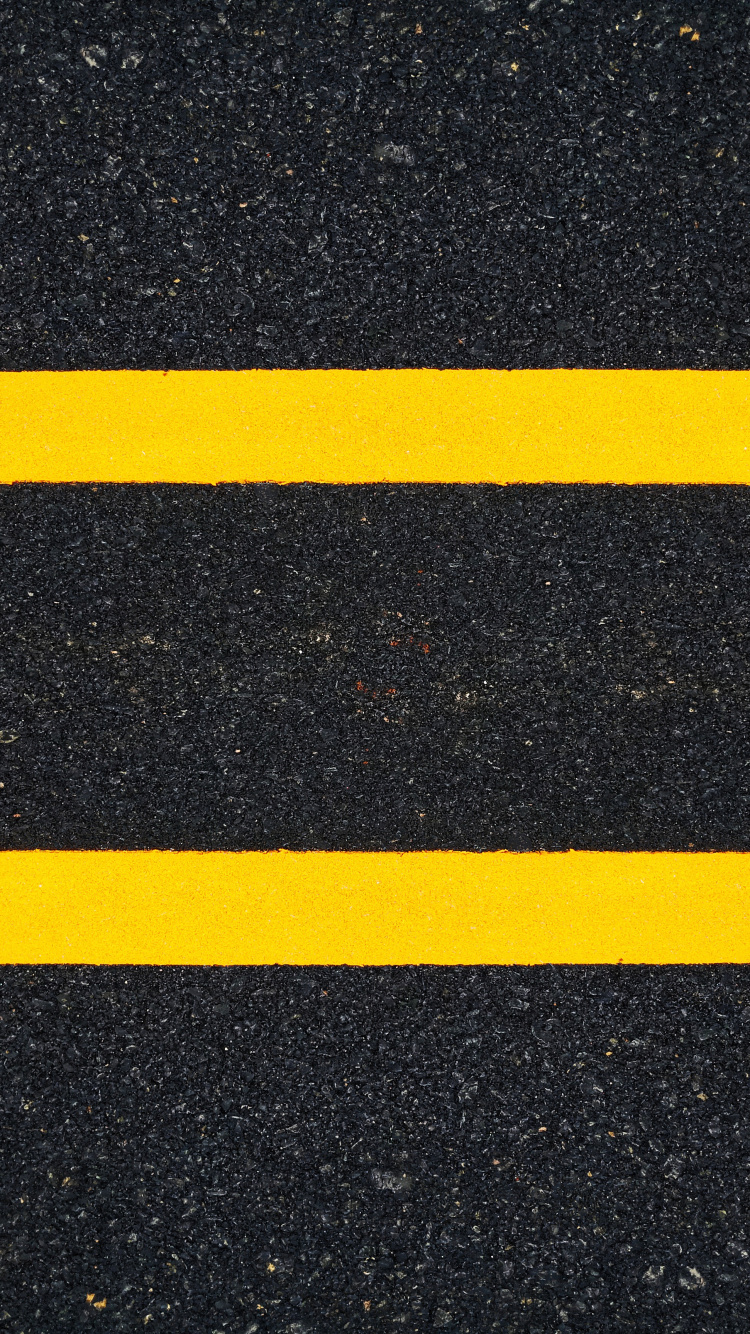 Обои асфальт, дорога, асфальтобетон, дорожное покрытие, черный в разрешении 750x1334