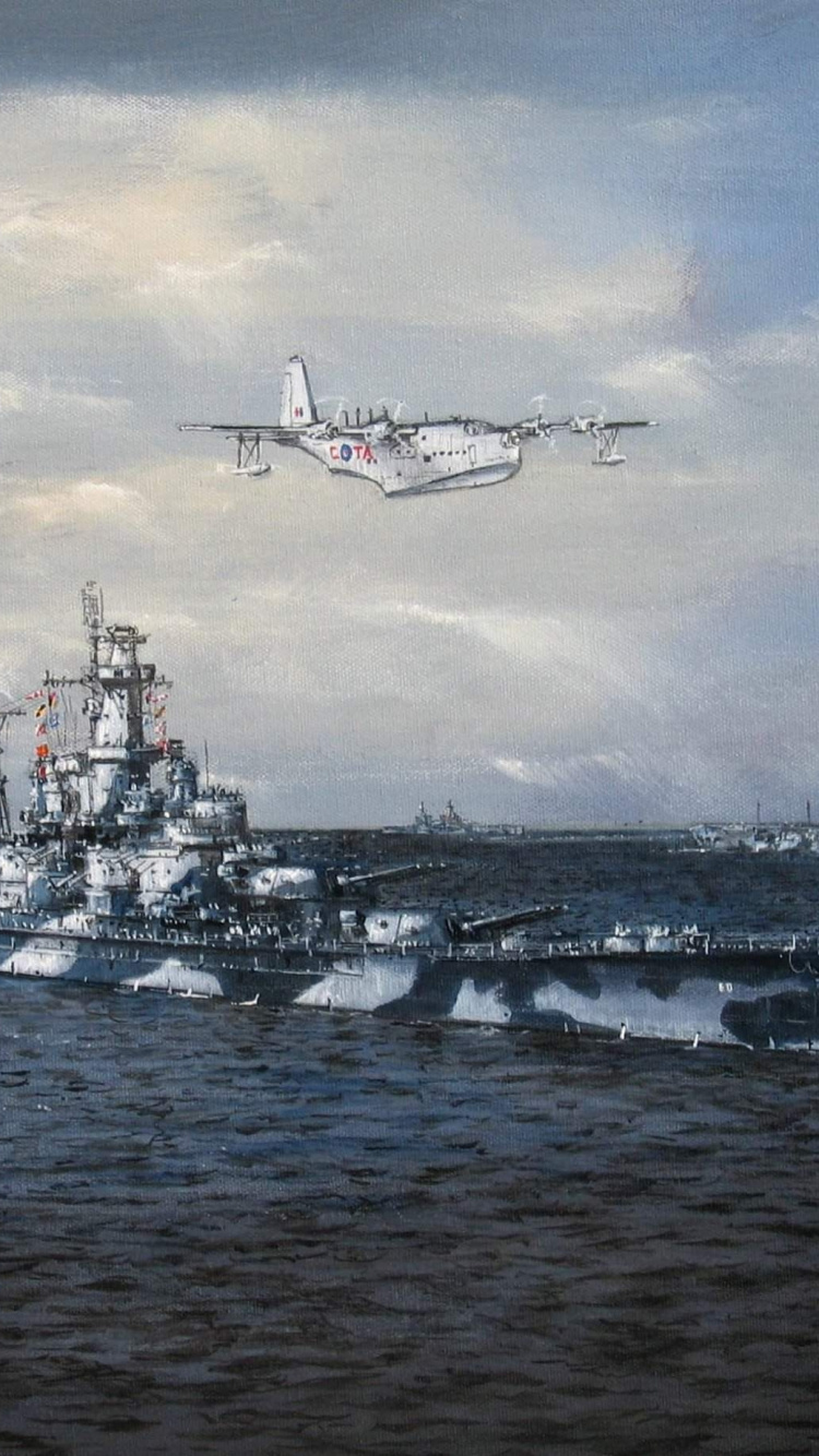 Обои военный корабль, тяжелый крейсер, Линкор, крейсер, Линейный крейсер в разрешении 750x1334