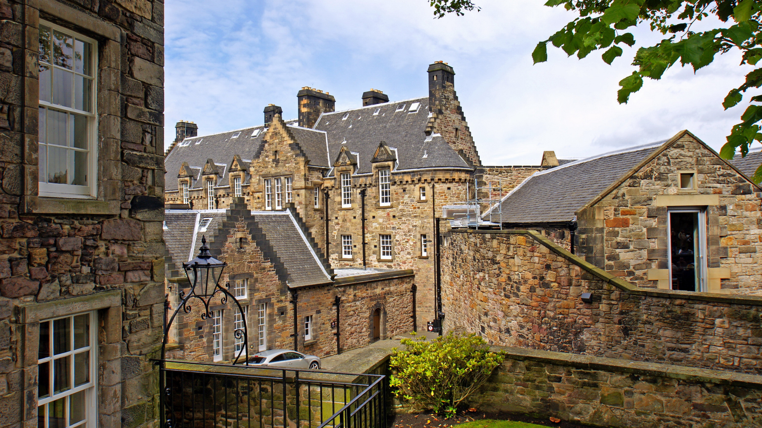 Обои Эдинбург, свойство, здание, Хаус, величественный дом в разрешении 2560x1440
