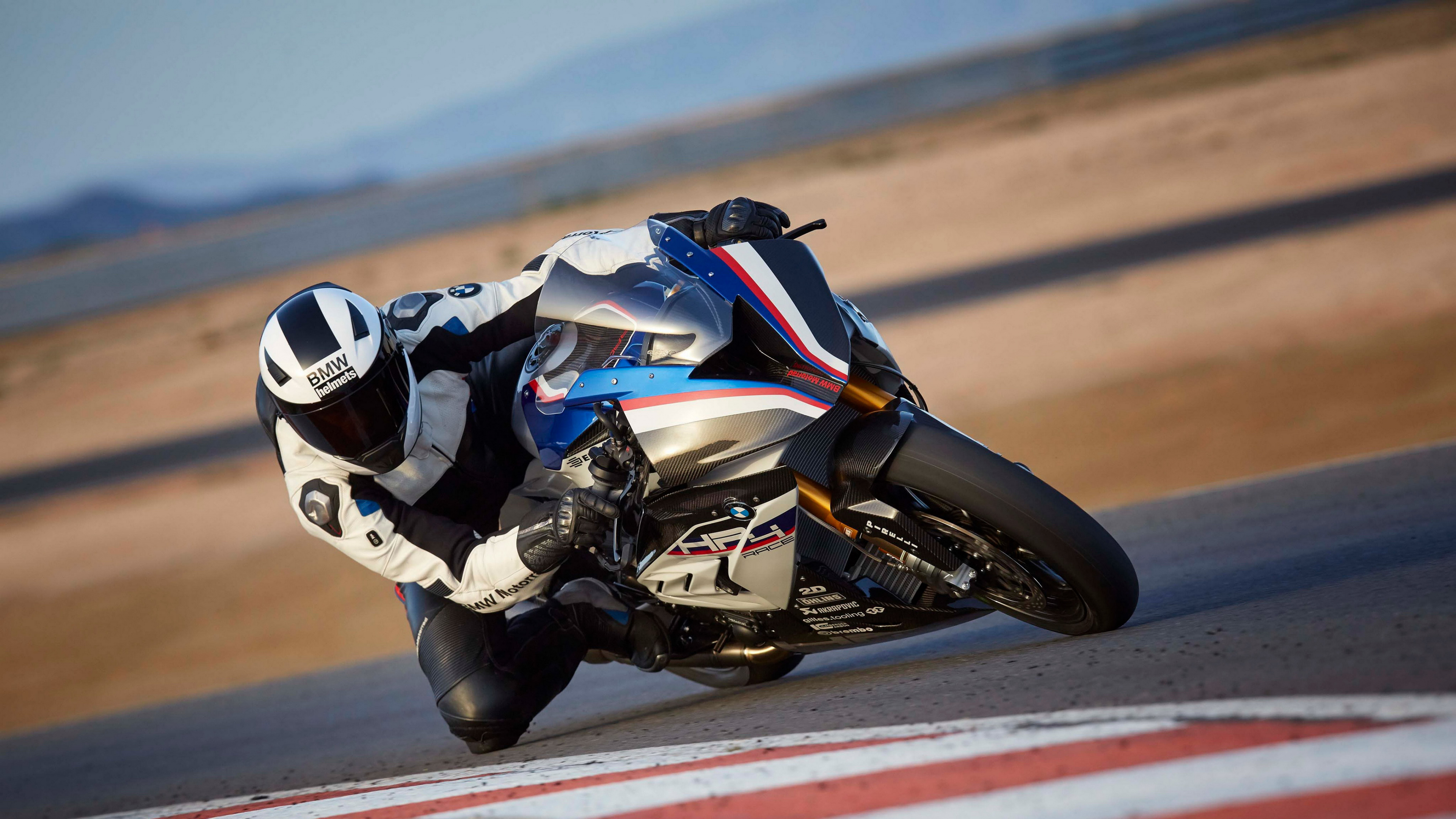 Обои BMW нр4 2017, Байерише Моторен Верке АГ, 2017 Автосалоне В Шанхае, мотоцикл, БМВ с 1000 РР в разрешении 3840x2160