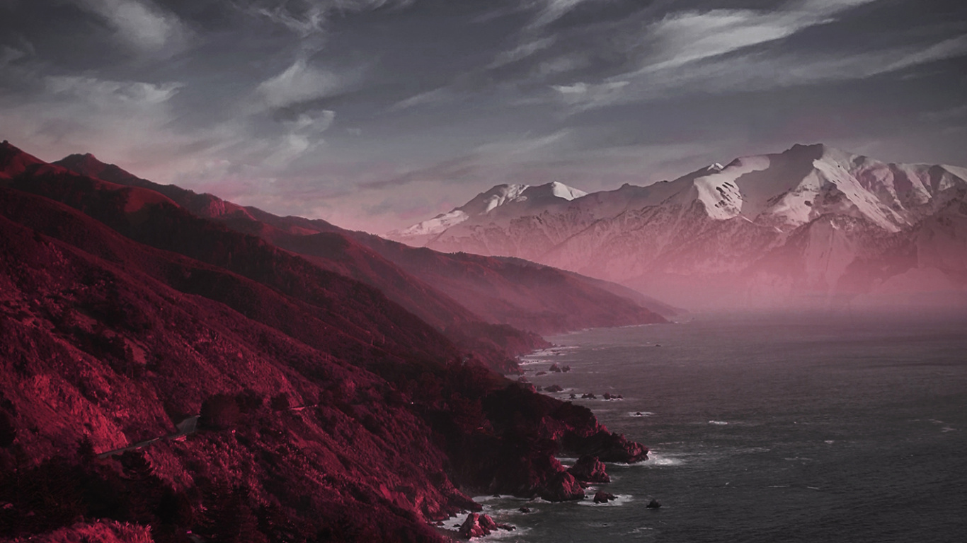 Обои облако, вода, гидроресурсы, атмосфера, нагорье в разрешении 1366x768