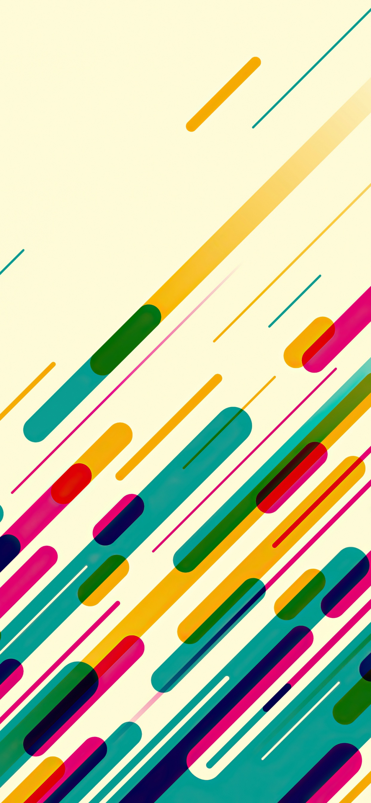 Обои визуальное искусство, графический дизайн, красочность, линия, параллель в разрешении 1242x2688