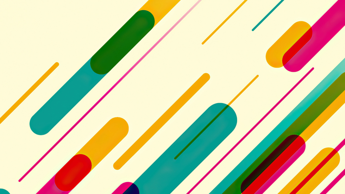 Обои визуальное искусство, графический дизайн, красочность, линия, параллель в разрешении 1366x768