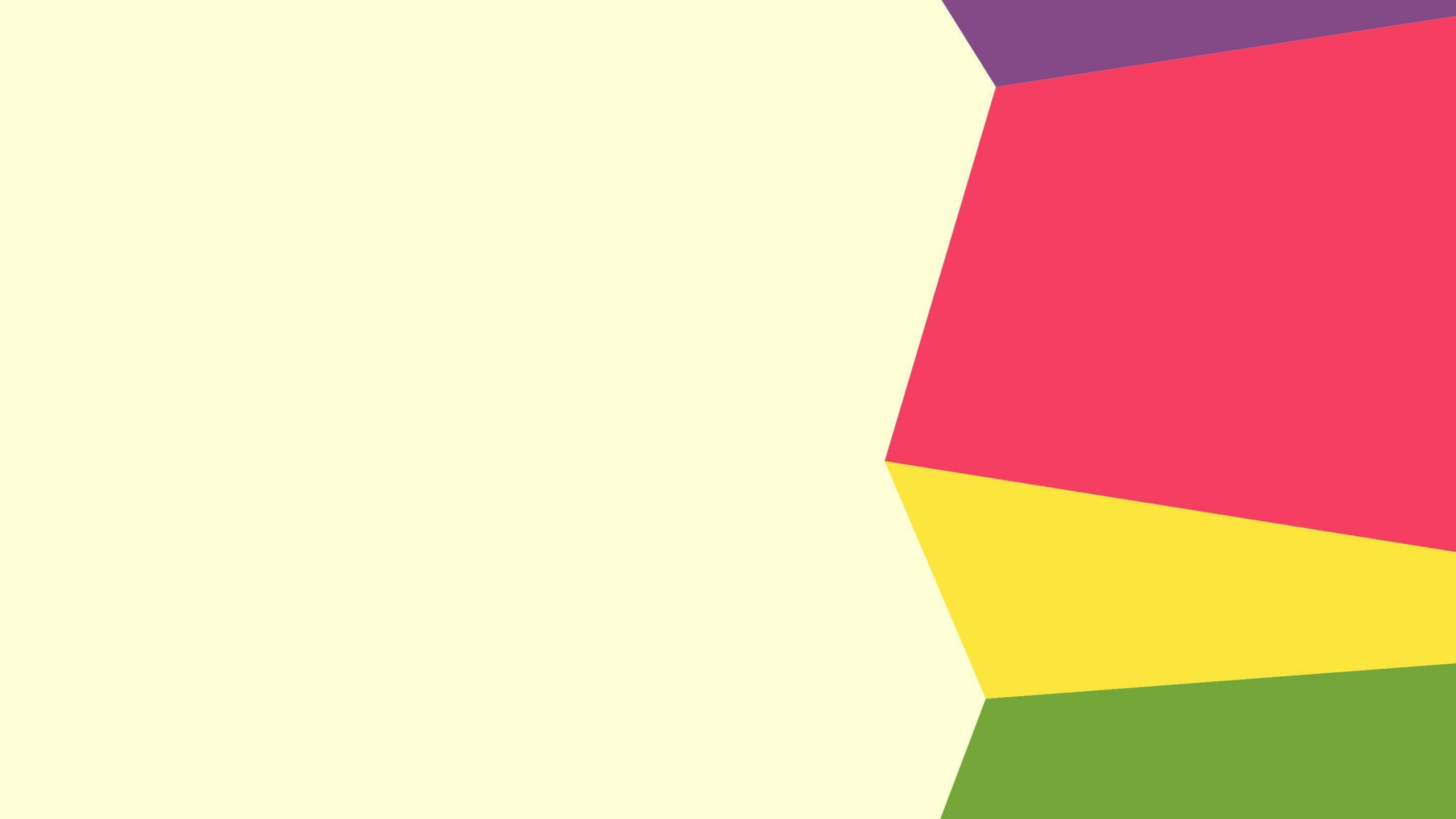 Обои цвет, желтый, пурпурный цвет, линия, Surface в разрешении 2560x1440