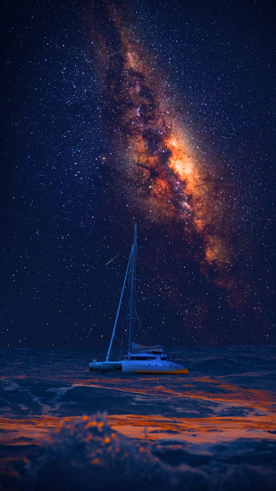 Обои природа, земля, атмосфера, судно, природный ландшафт в разрешении 1080x1920