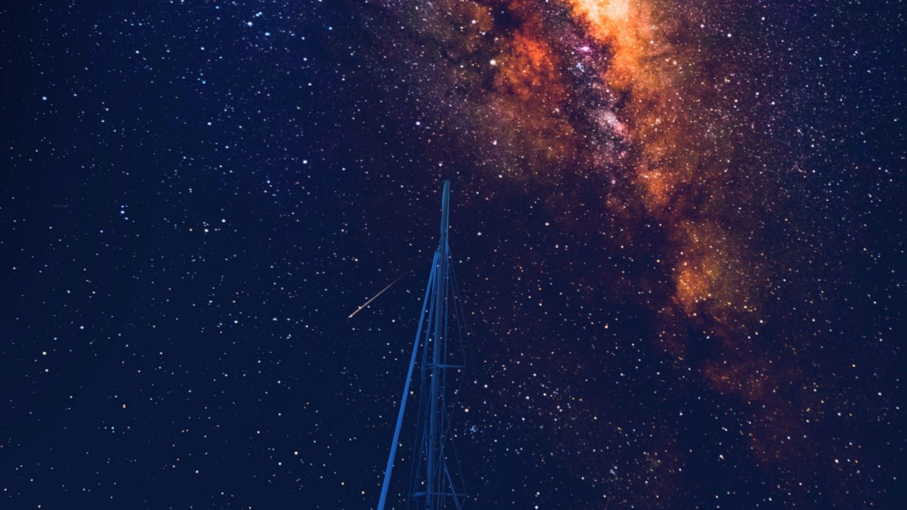 Обои природа, земля, атмосфера, судно, природный ландшафт в разрешении 1280x720