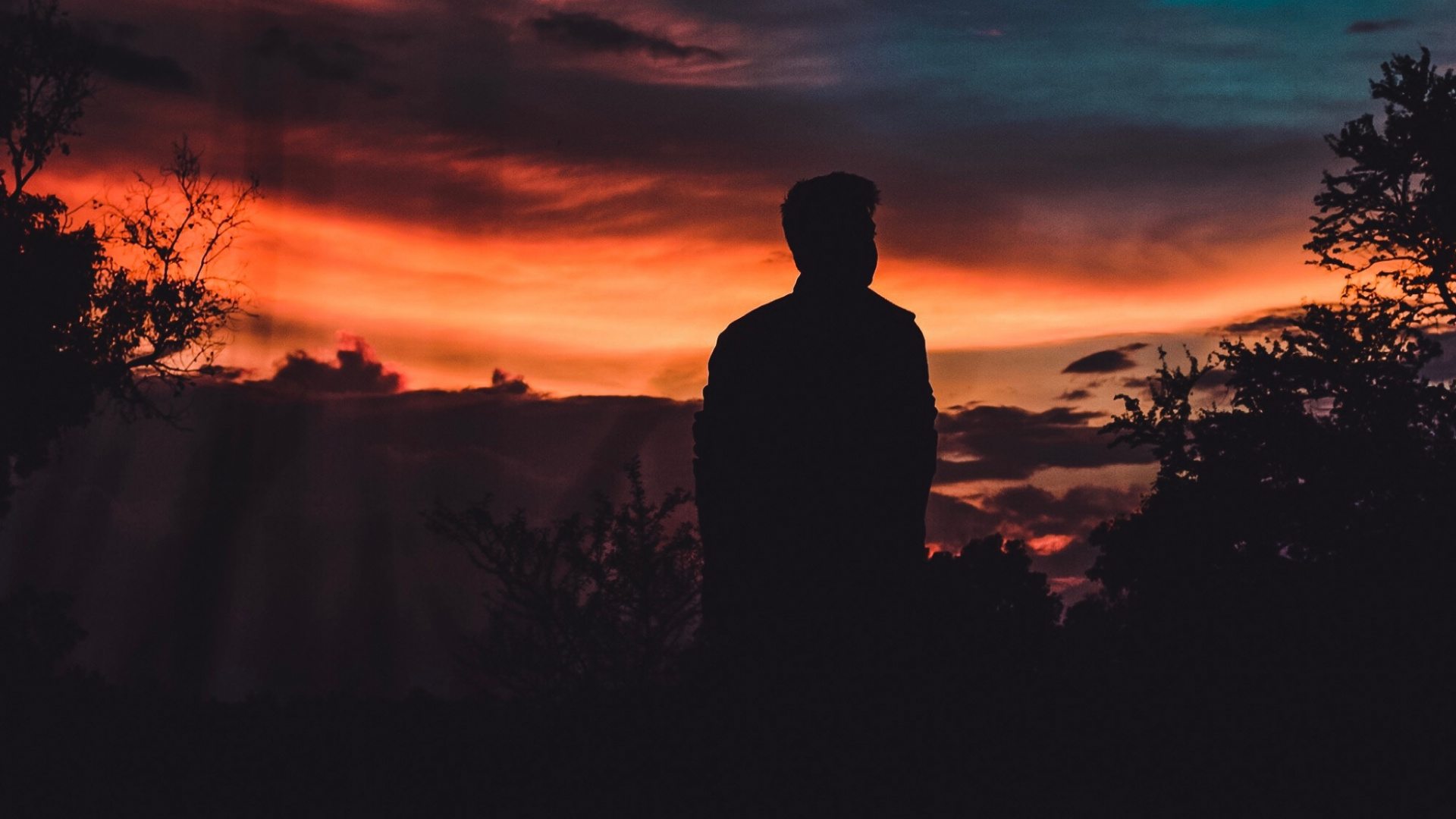 Обои атмосфера, восход солнца, облако, Восход, закат в разрешении 1920x1080