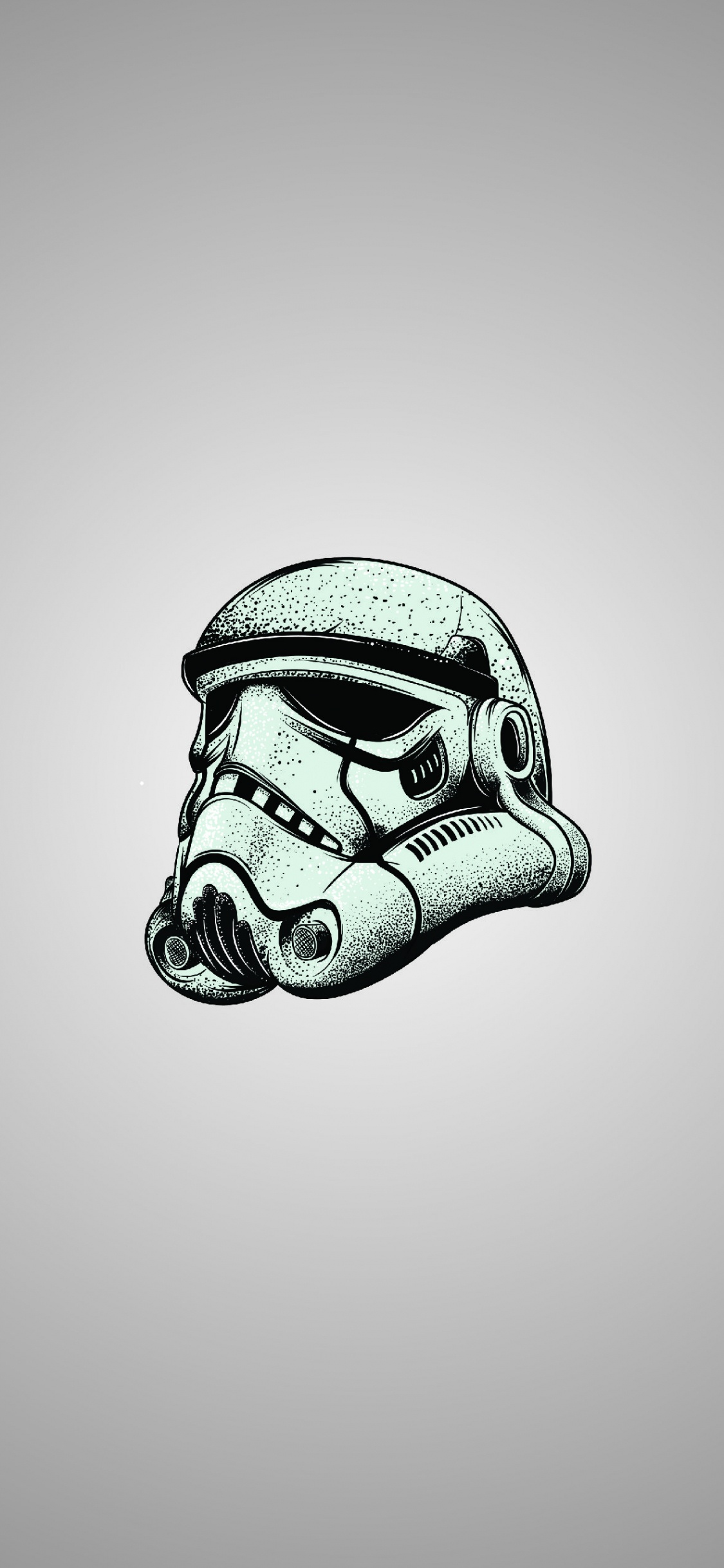 Обои монохромный, визуальное искусство, дизайн, рисование, голова в разрешении 1125x2436