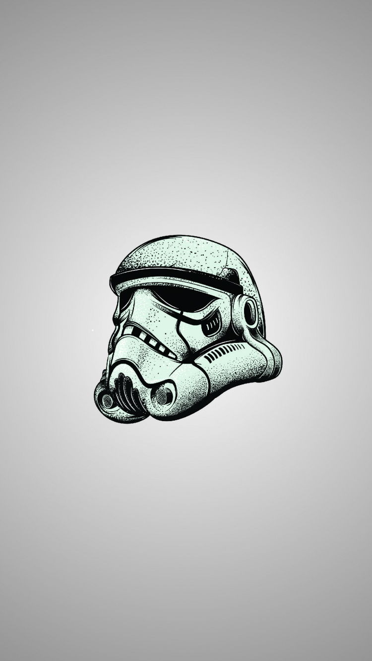 Обои монохромный, визуальное искусство, дизайн, рисование, голова в разрешении 750x1334