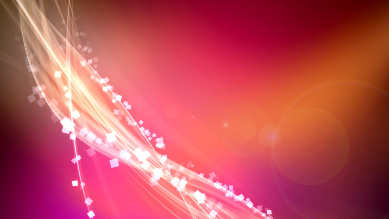 Обои красный цвет, розовый, свет, вода, линия в разрешении 1280x720