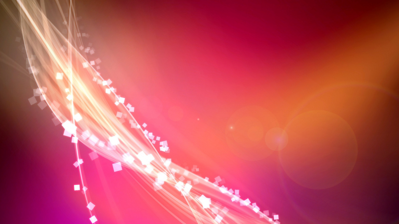 Обои красный цвет, розовый, свет, вода, линия в разрешении 1366x768