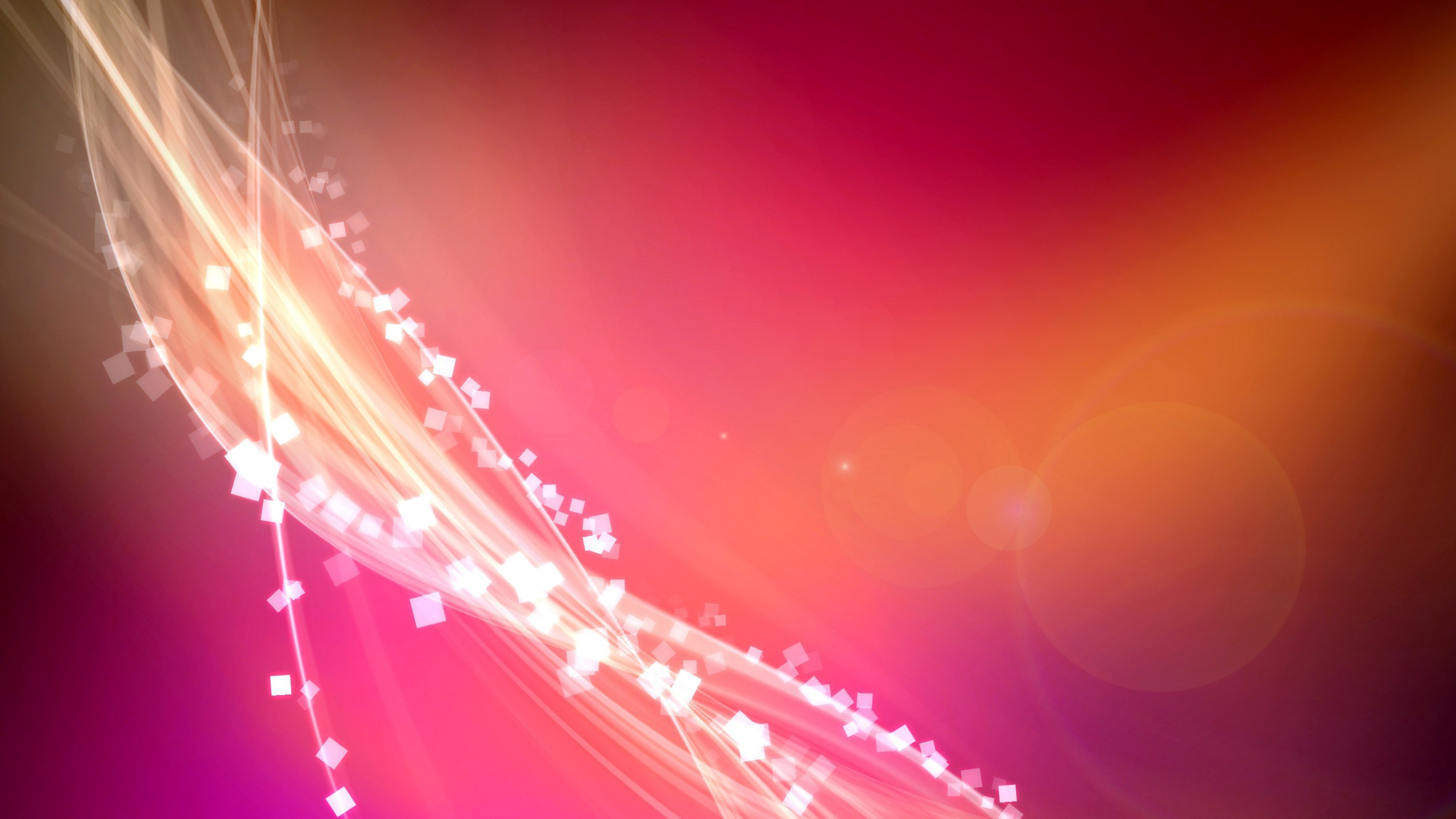 Обои красный цвет, розовый, свет, вода, линия в разрешении 2560x1440