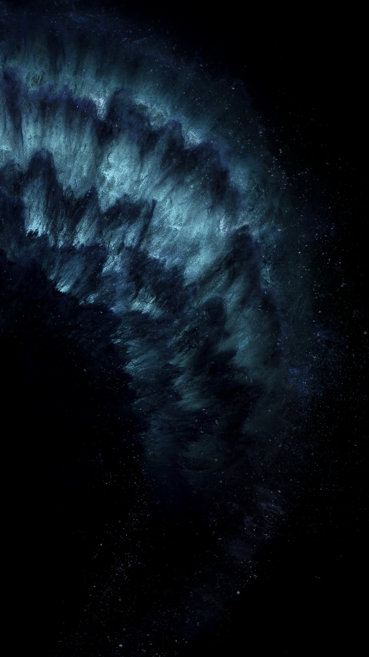 Обои яблоко, ios, атмосфера, облако, астрономический объект в разрешении 750x1334